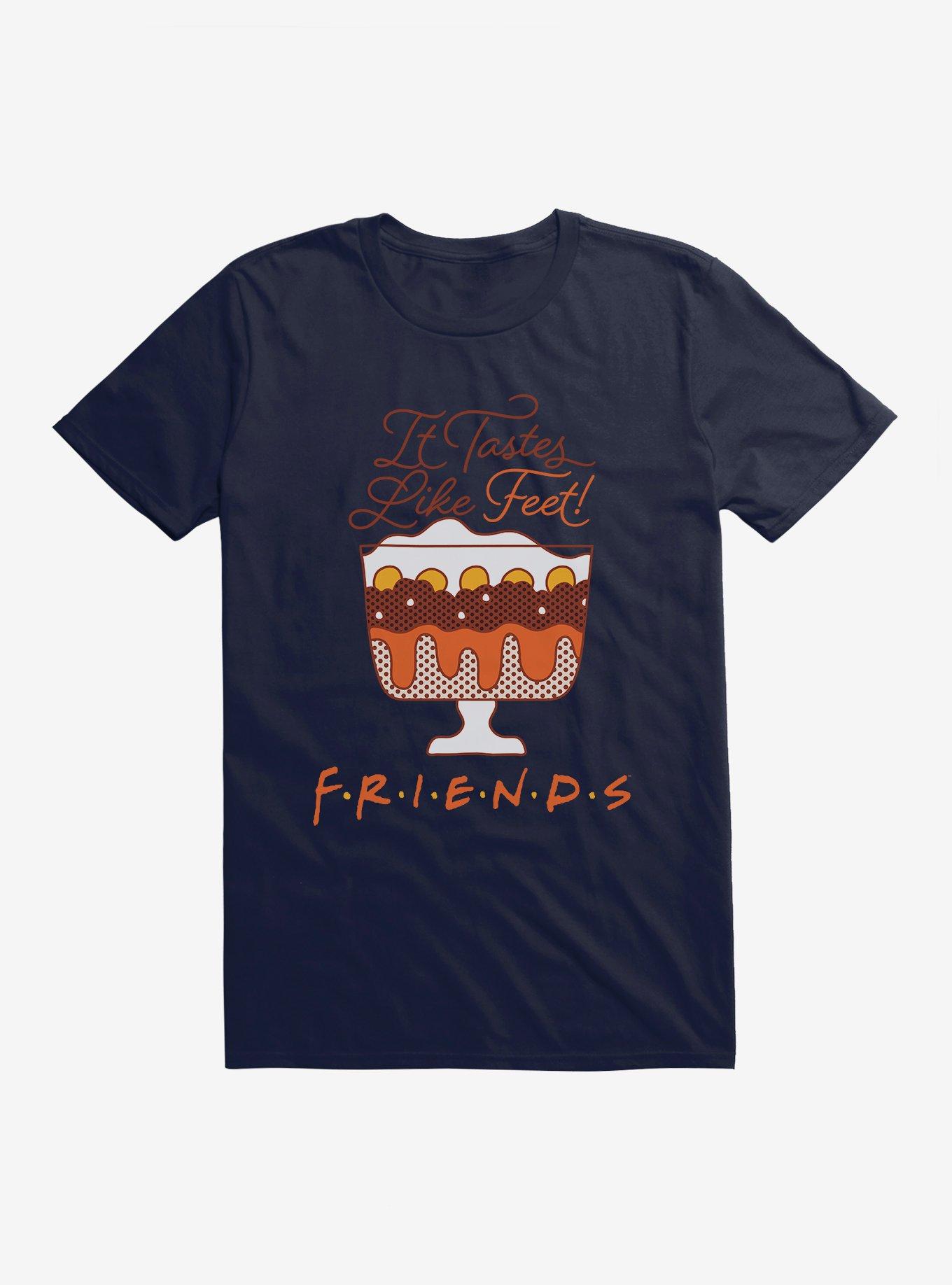 Friends Trifle Tastes Like Feet T-Shirt, NAVY, hi-res