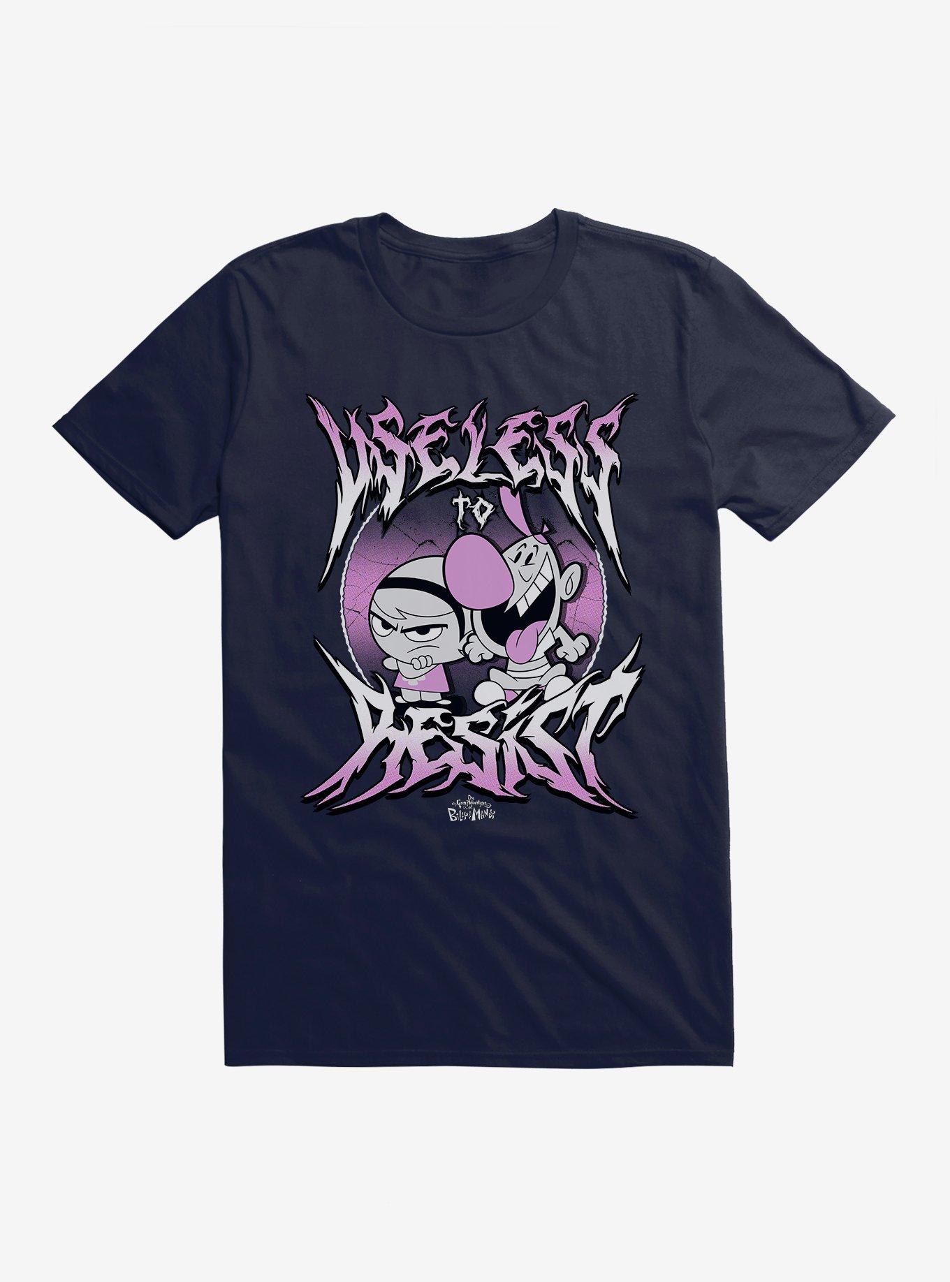 Grim Adventures Of Billy And Mandy Useless To Resist T-Shirt, , hi-res