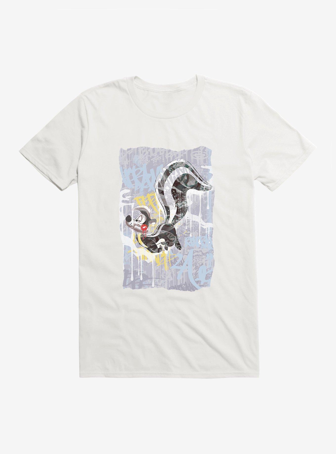 Looney Tunes Pepe Le Pew Mania T-Shirt, WHITE, hi-res