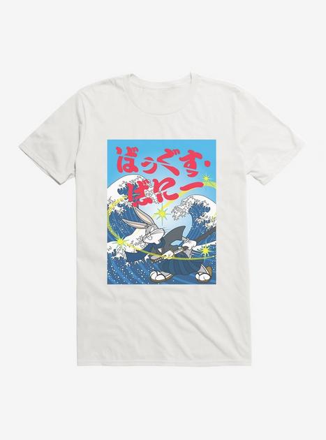 Looney Tunes Bugs Bunny Samurai Waves T-Shirt - WHITE | Hot Topic