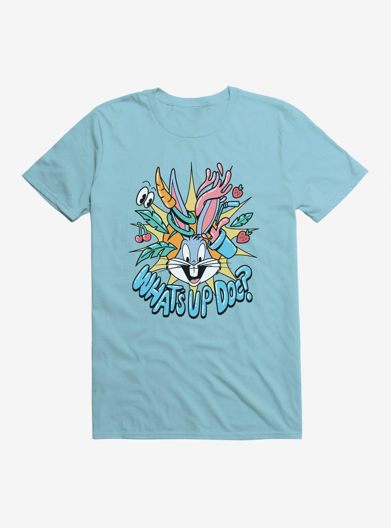 Looney Tunes Bugs Bunny What's Up Doc T-Shirt, TROPICAL BLUE, hi-res