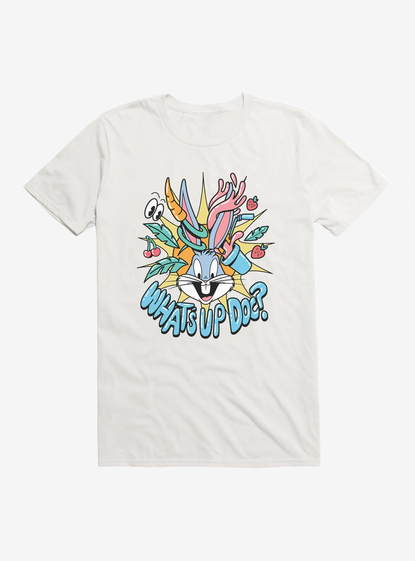 Looney Tunes Bugs Bunny What's Up Doc T-Shirt, WHITE, hi-res