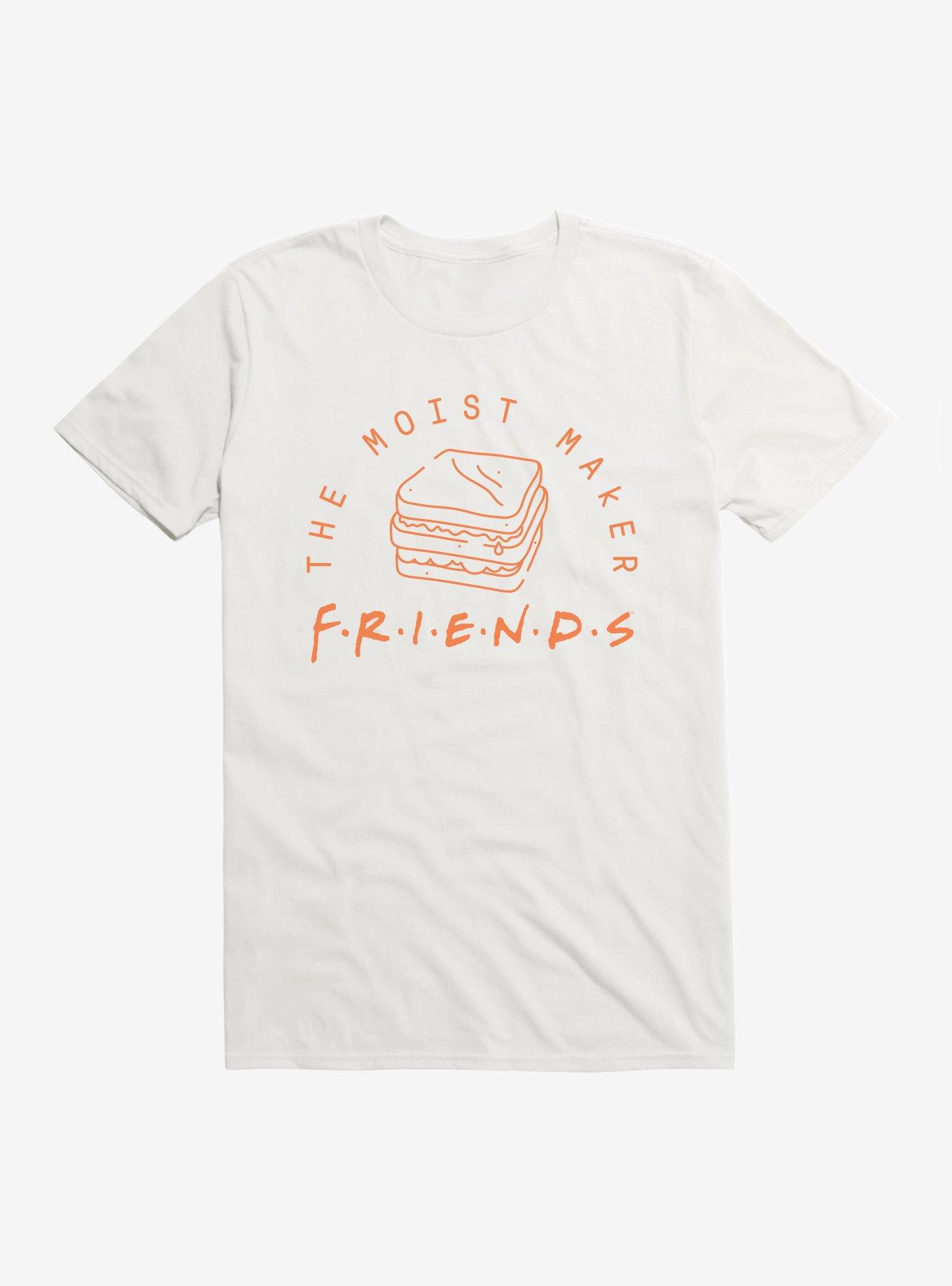 Friends The Moist Maker T-Shirt, WHITE, hi-res