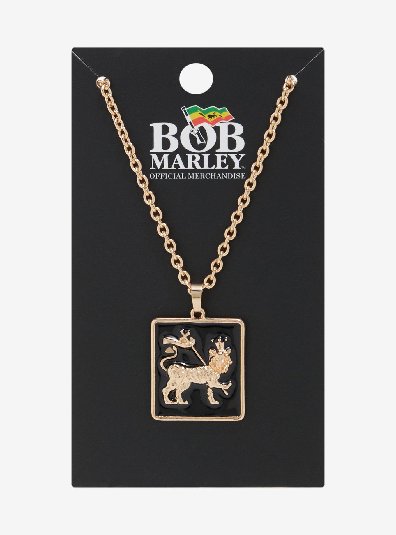 Bob Marley Lion Necklace, , hi-res