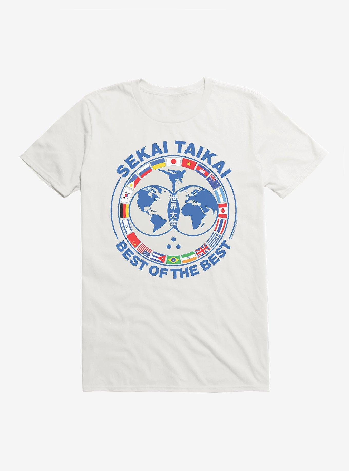 Cobra Kai Sekai Taikai Tournament T-Shirt, WHITE, hi-res