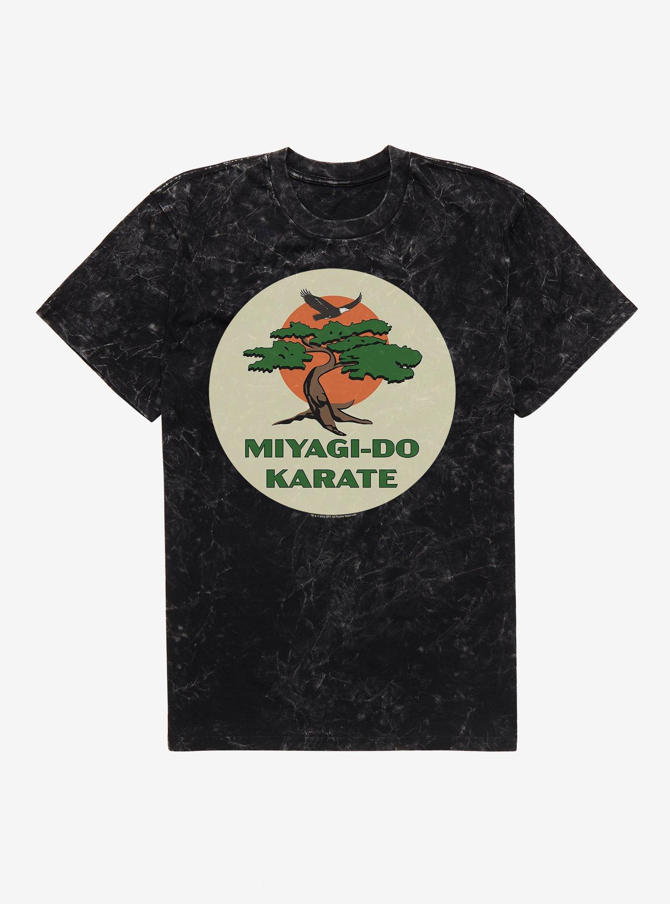 Cobra Kai Miyagi-Do Mineral Wash T-Shirt, BLACK MINERAL WASH, hi-res