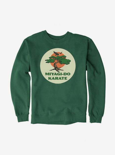 Cobra Kai Miyagi-Do Sweatshirt - GREEN | Hot Topic