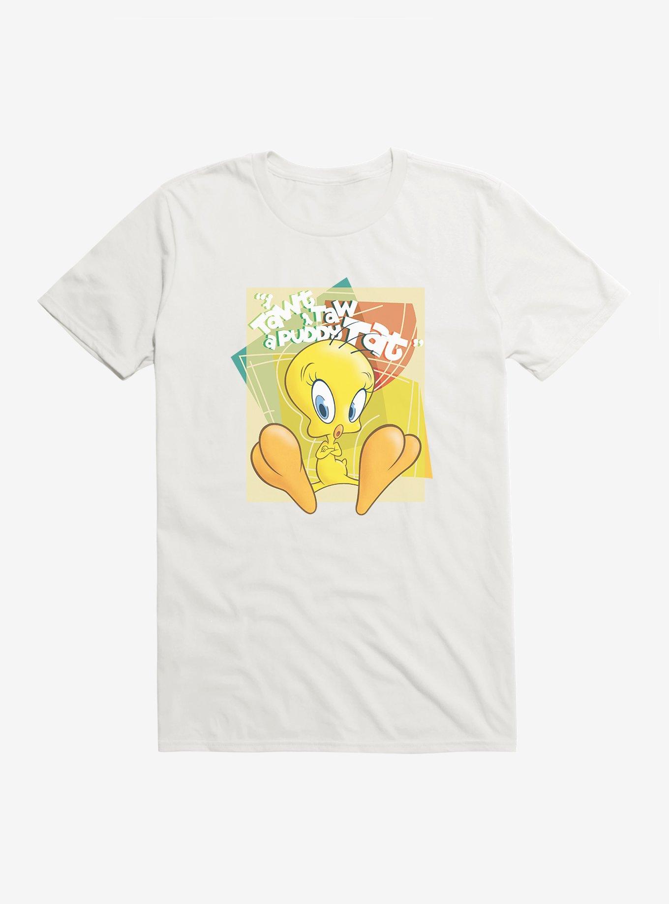 Looney Tunes Tweety Bird Taw A Puddy Tat T-Shirt