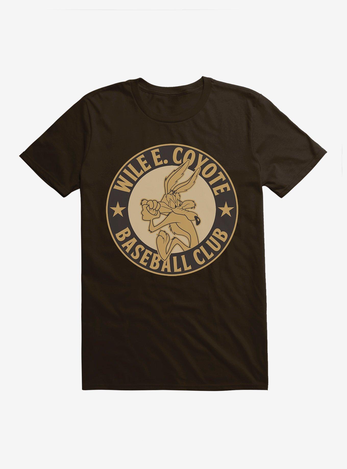Looney Tunes Wile E. Coyote Baseball Club T-Shirt