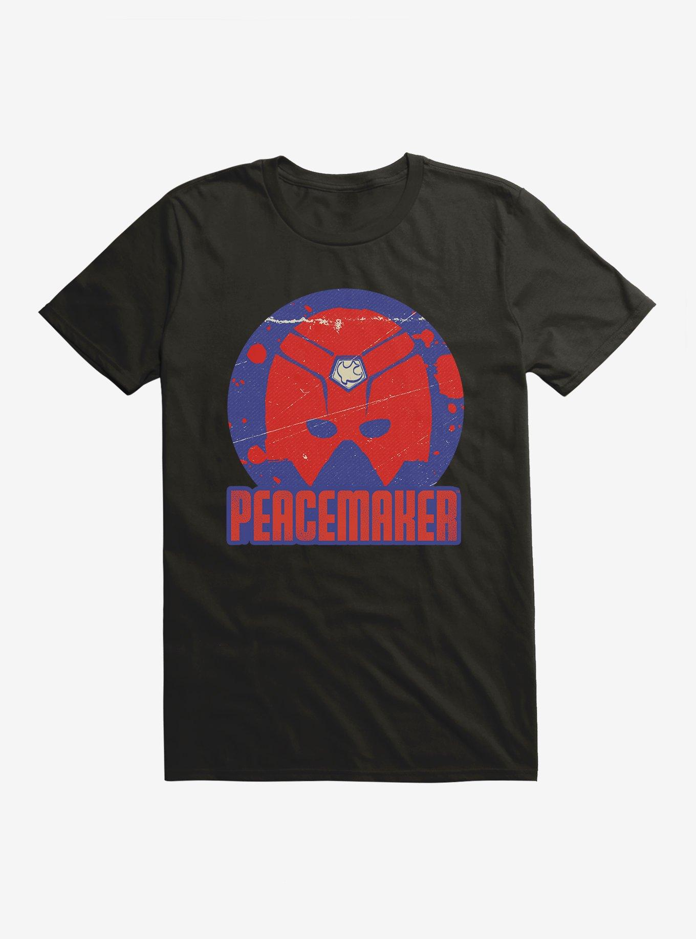 DC Comics Peacemaker Emblem T-Shirt, BLACK, hi-res