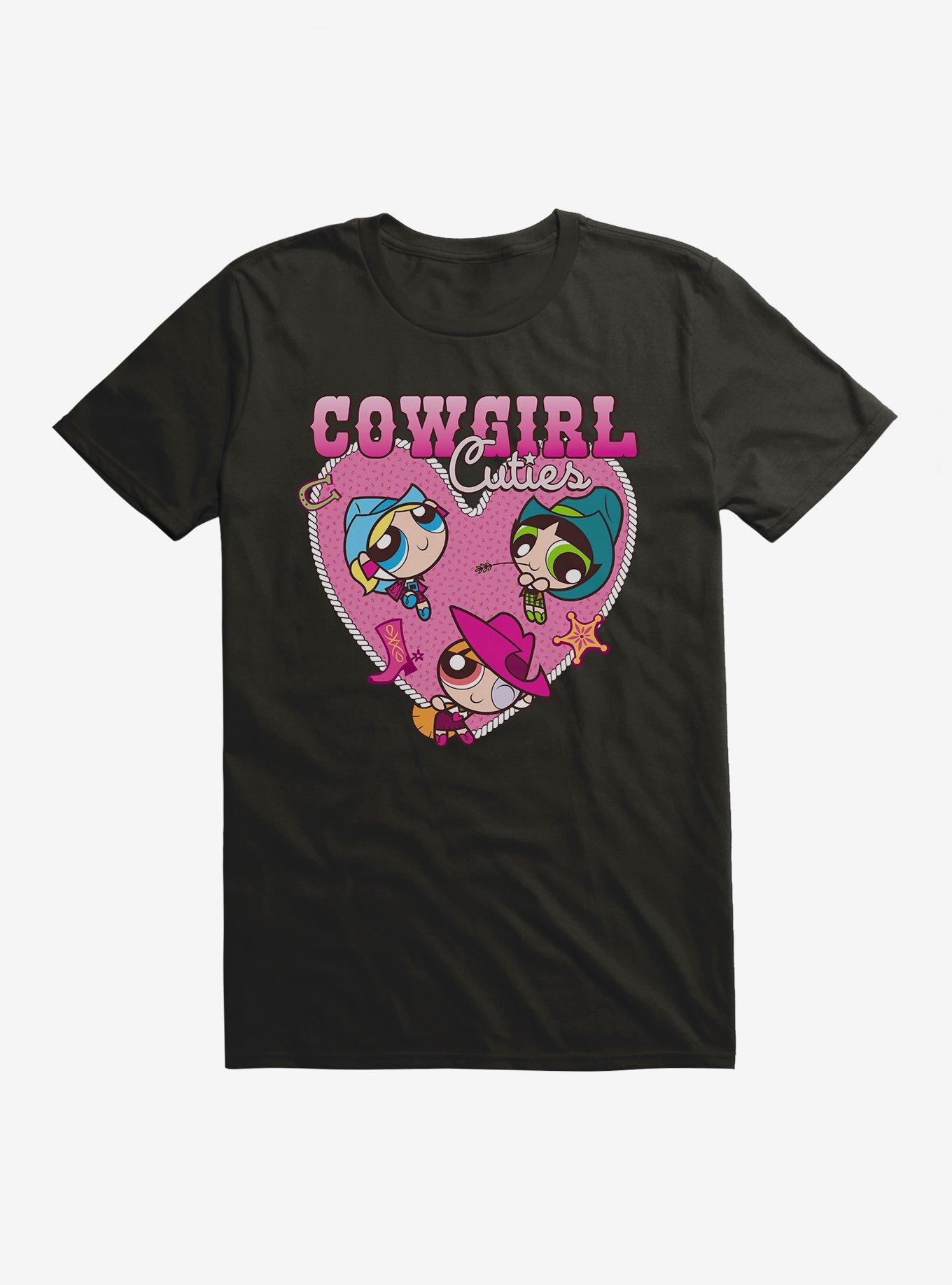 Powerpuff Cowgirl Cuties Rope Heart T-Shirt