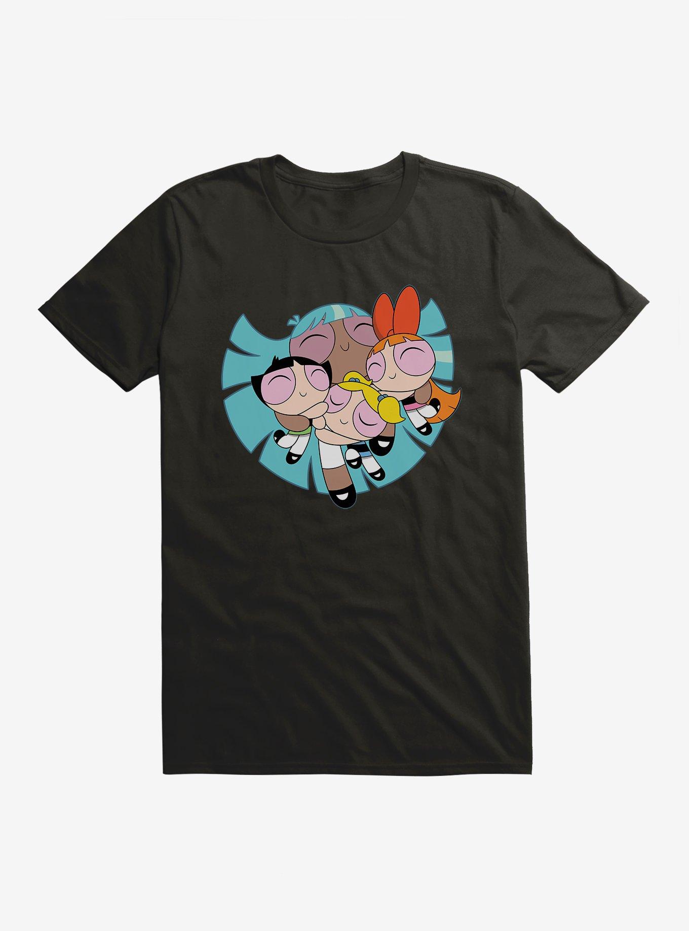 Powerpuff Girls Group Hug T-Shirt, BLACK, hi-res