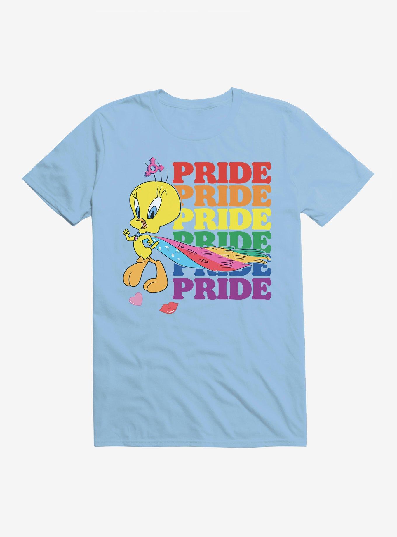 Looney Tunes Tweety Bird Pride Cape T-Shirt, LIGHT BLUE, hi-res