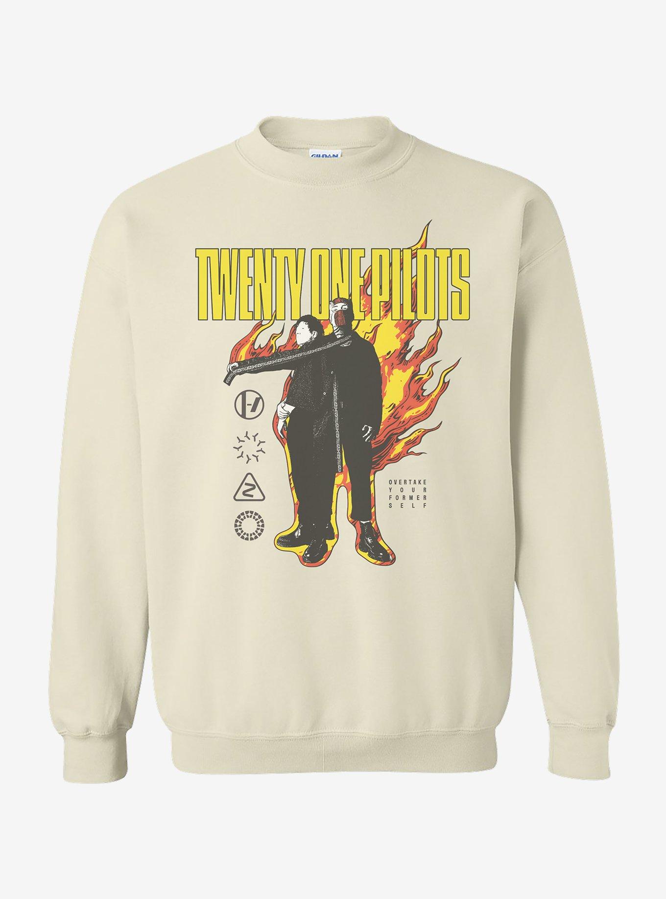 Twenty One Pilots Fire Sweatshirt, , hi-res