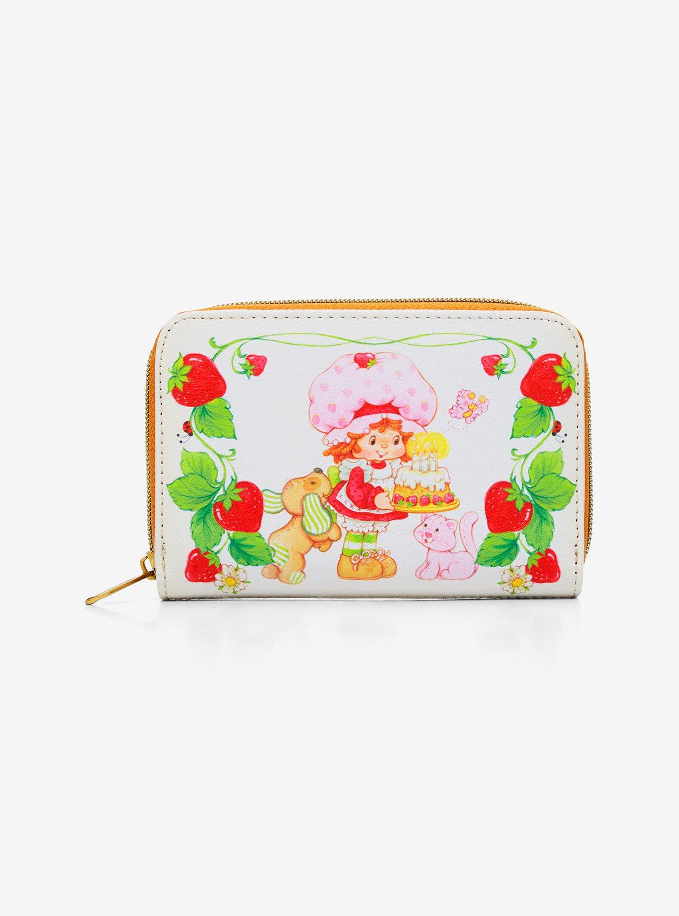 Loungefly Strawberry Shortcake & Friends Mini Zipper Wallet, , hi-res