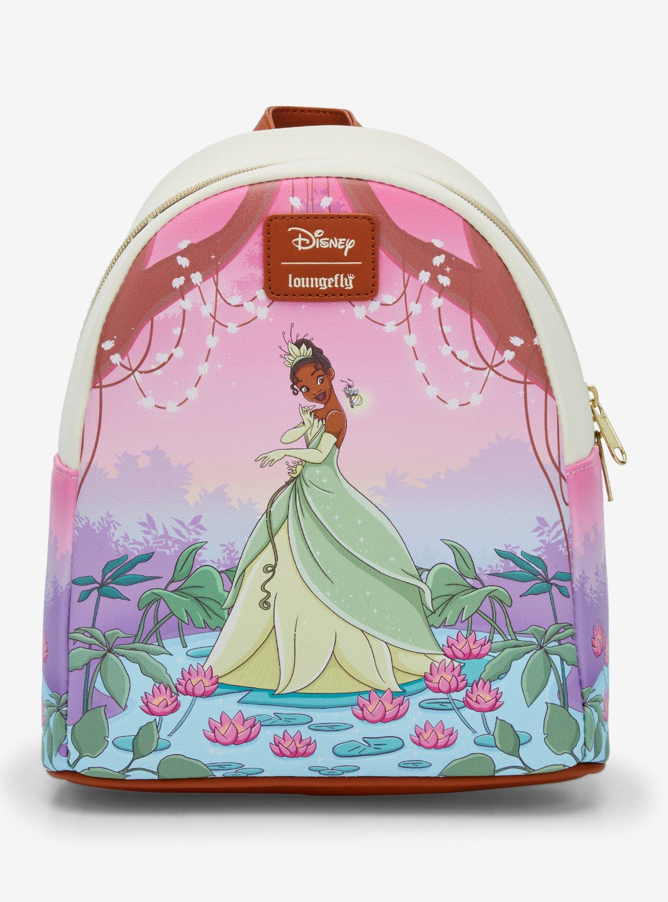 【海外限定】Loungeflyティアナバイユーアドベンチャーバッグディズニー新品 Loungefly Disney The Princess And The Frog Tiana Bayou Sunset Mini