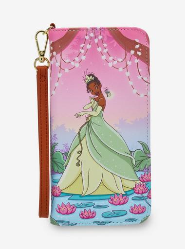 NWOT Loungefly Disney The Princess and
the Frog Bayou Backpack+wallet SET Loungefly Disney Princess tiana And The Frog Bayou Scene  main image 2