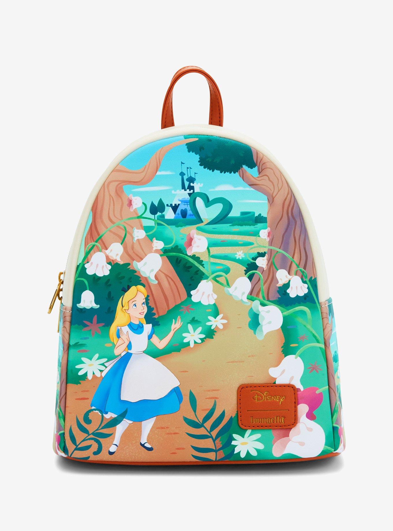 Loungefly Disney Alice In Wonderland Flower Walkway Mini Backpack, , hi-res