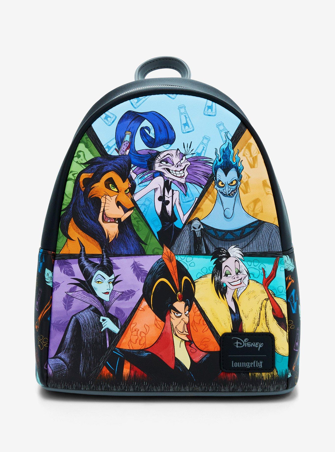 Loungefly Disney Villains Group Mini Backpack, , hi-res