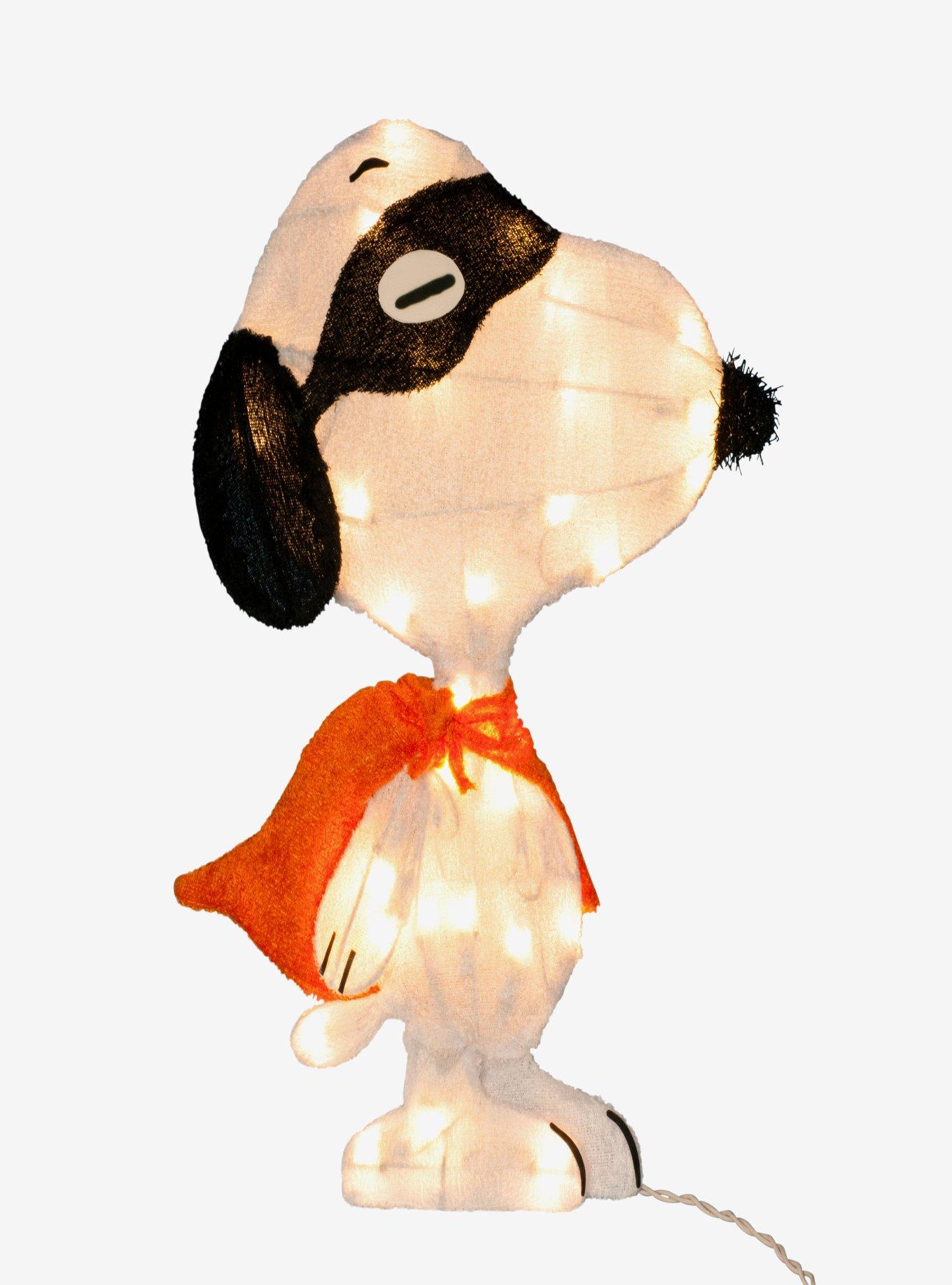 Peanuts Superhero Snoopy LED PreLit Yard Decor