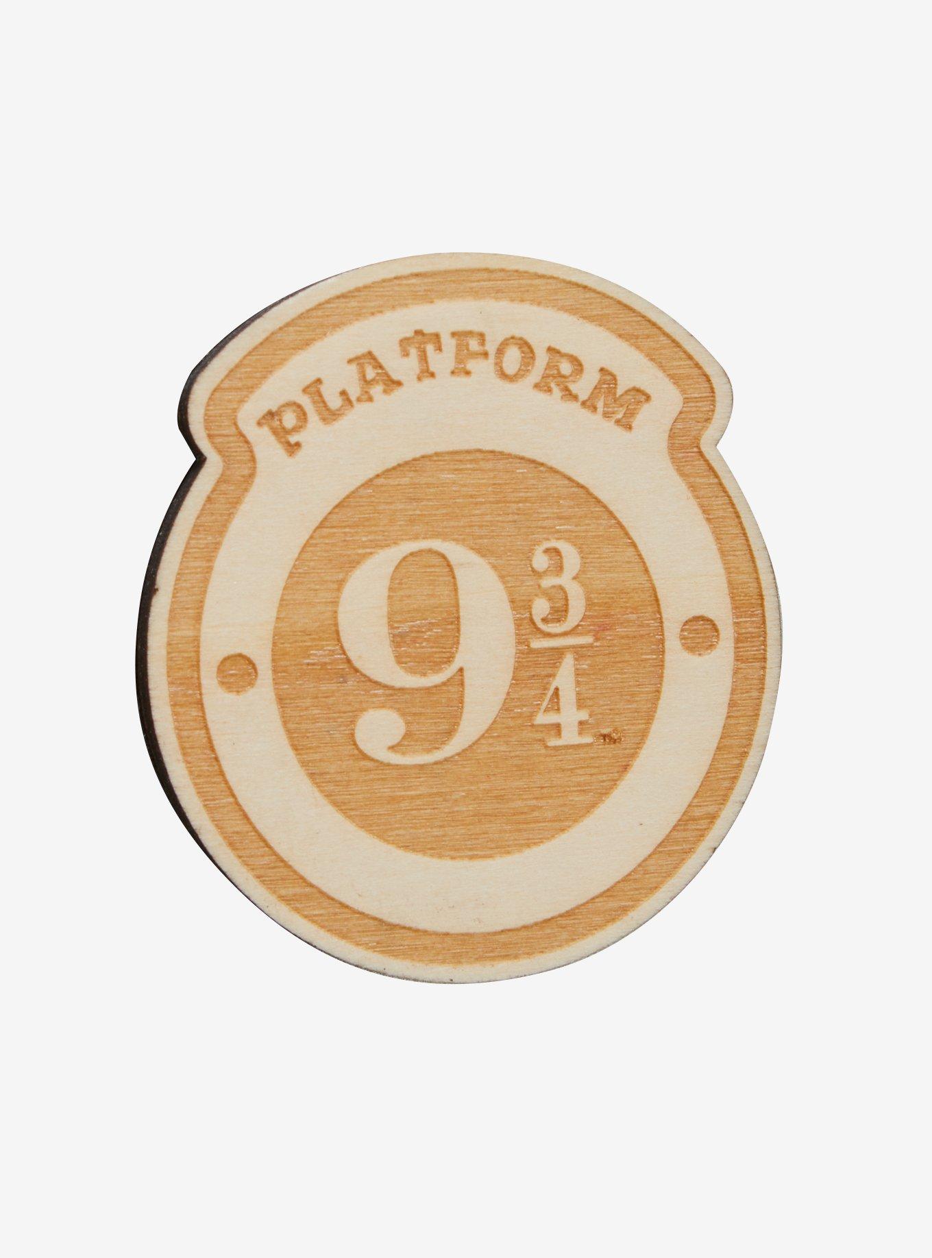 Harry Potter Platform 9 3/4 Wood Magnet, , hi-res