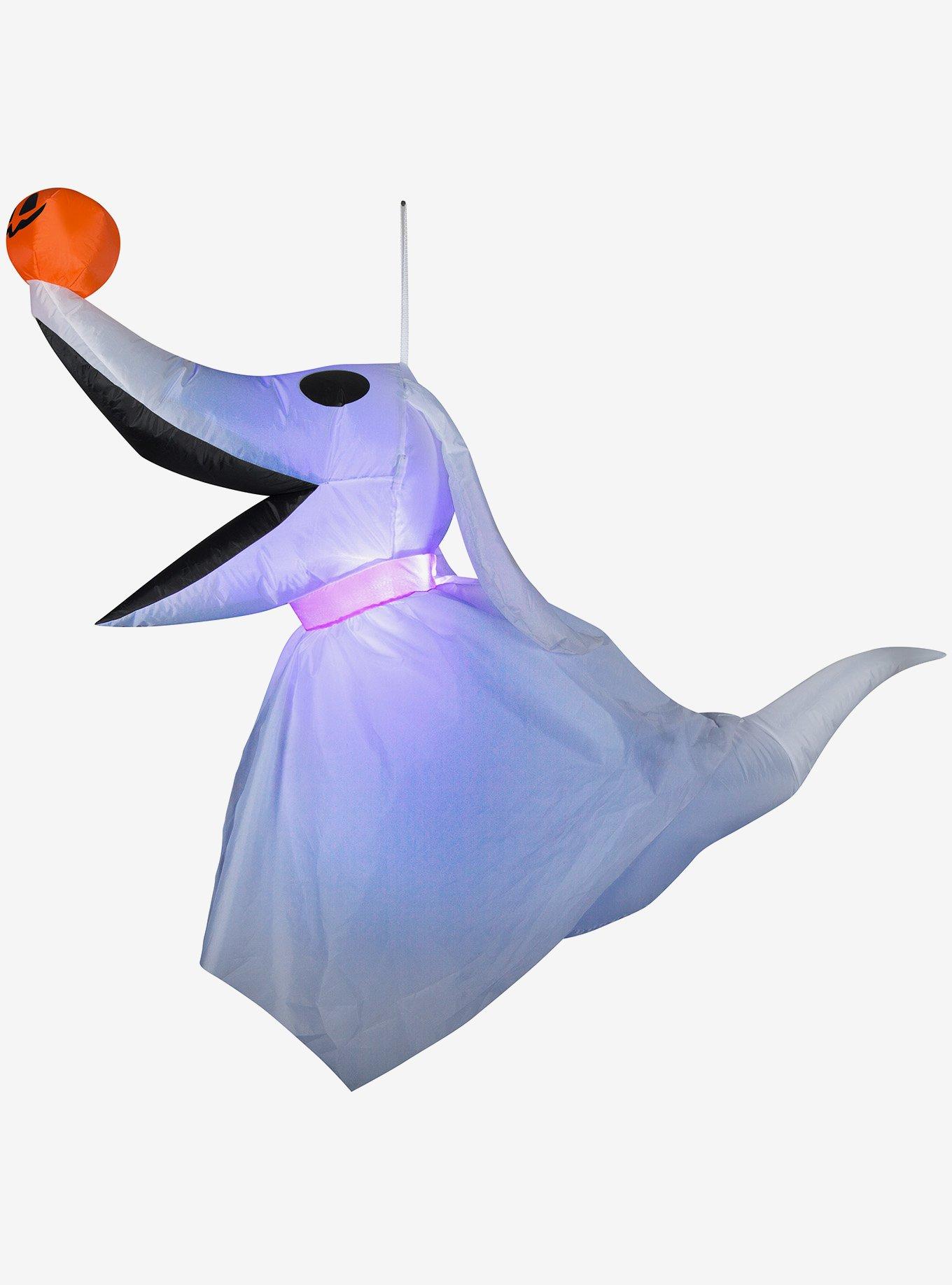 Disney Nightmare Before Christmas Hanging Zero with Blinking Lights Inflatable Decor, , hi-res