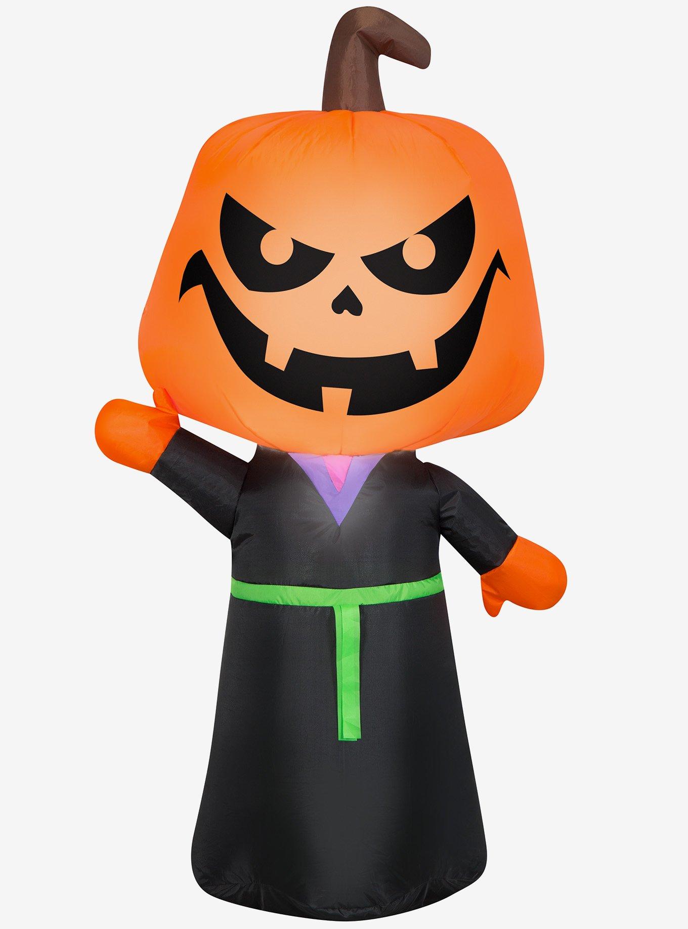 Jack-O'-Lantern Reaper Inflatable, , hi-res