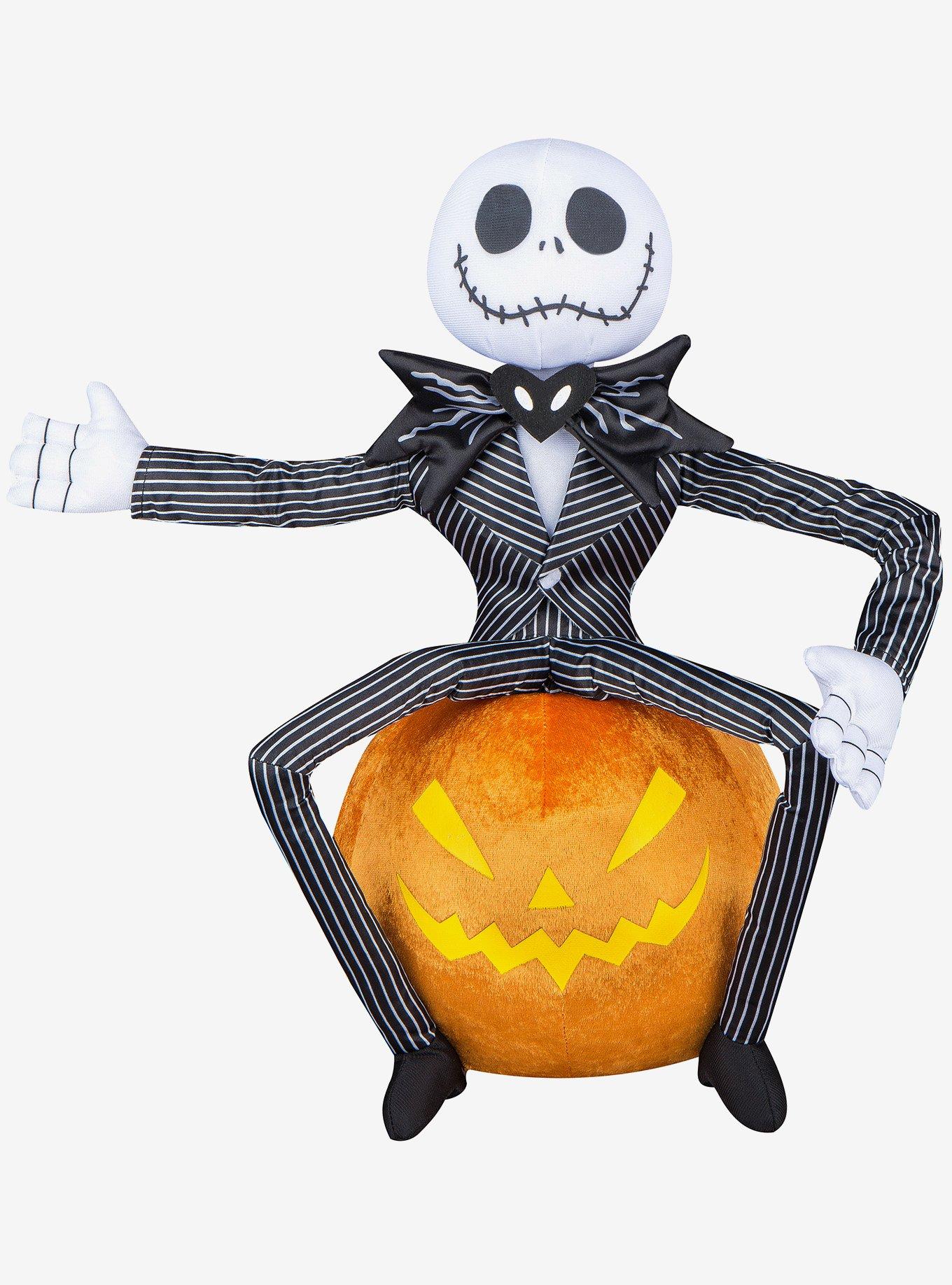 Disney Nightmare Before Christmas Jack Skellington Jack-O'-Lantern Greeter, , hi-res