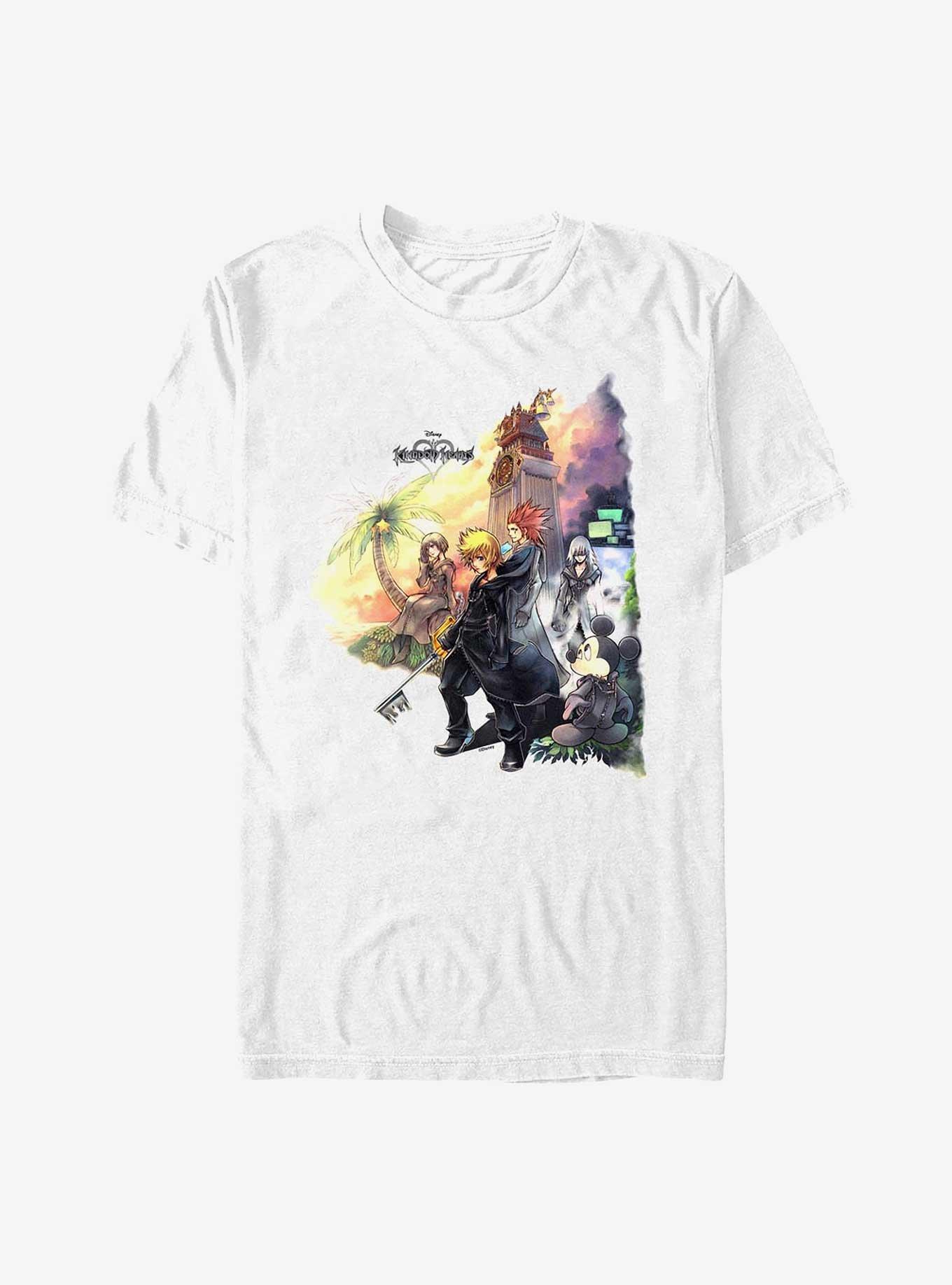 Disney Kingdom Hearts Group Big & Tall T-Shirt, , hi-res