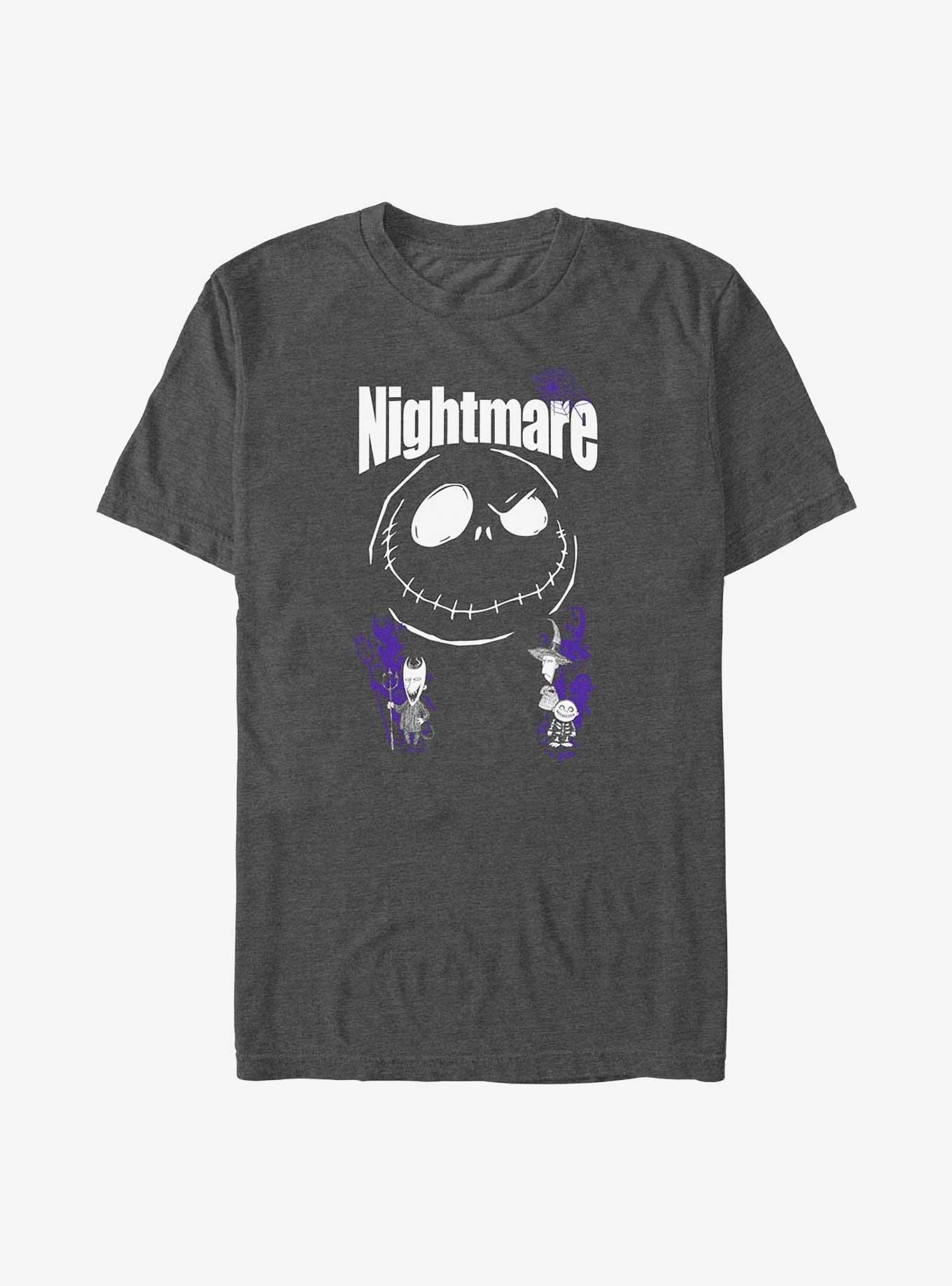 The Nightmare Before Christmas Lock, Shock & Barrel Big & Tall T-Shirt