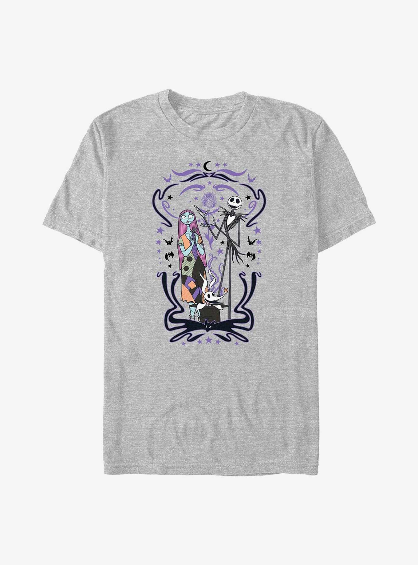 The Nightmare Before Christmas Jack, Sally & Zero Nightmare Show Big & Tall T-Shirt