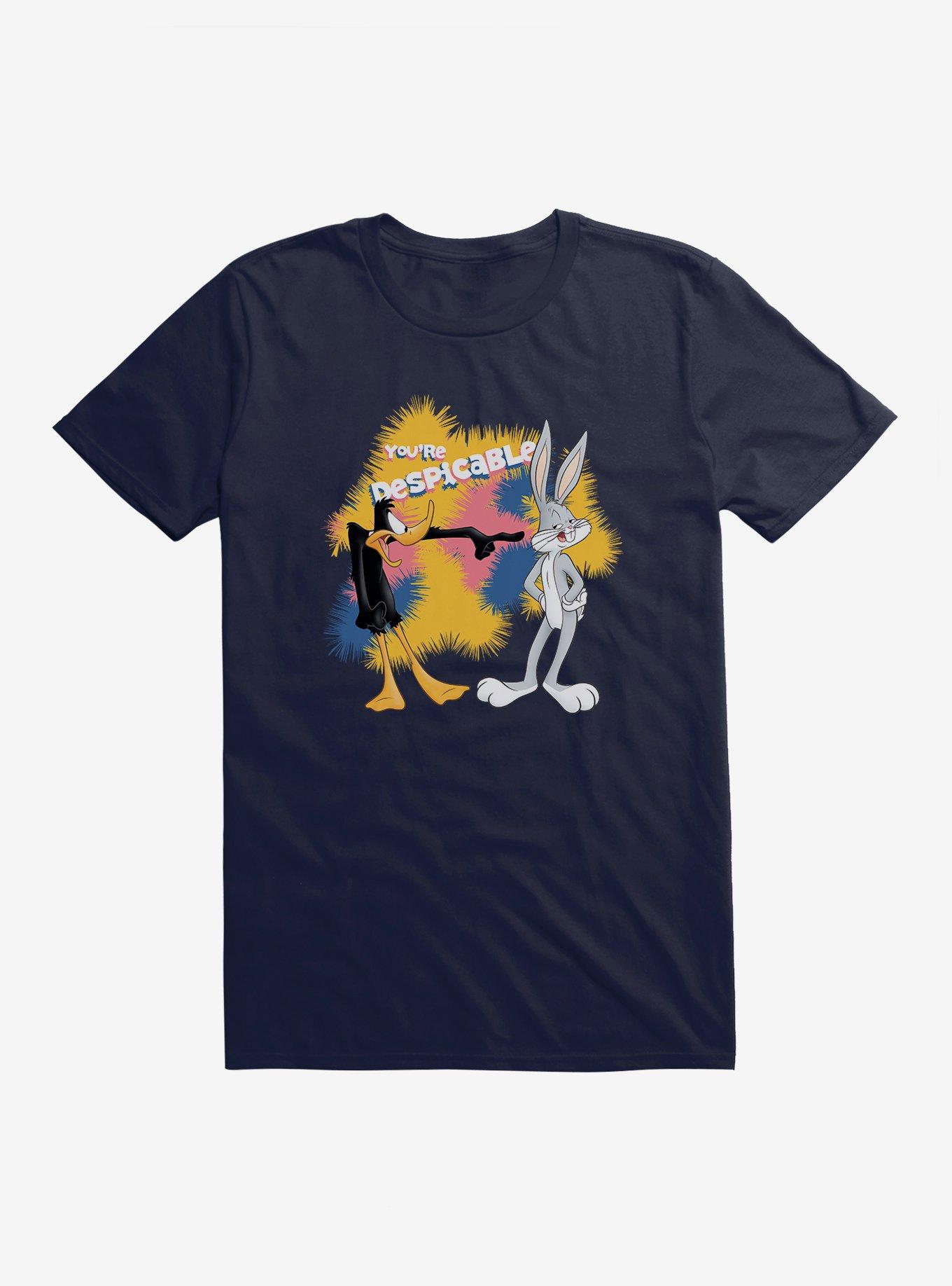 Looney Tunes Daffy Duck Bugs Bunny Paintball T-Shirt, , hi-res