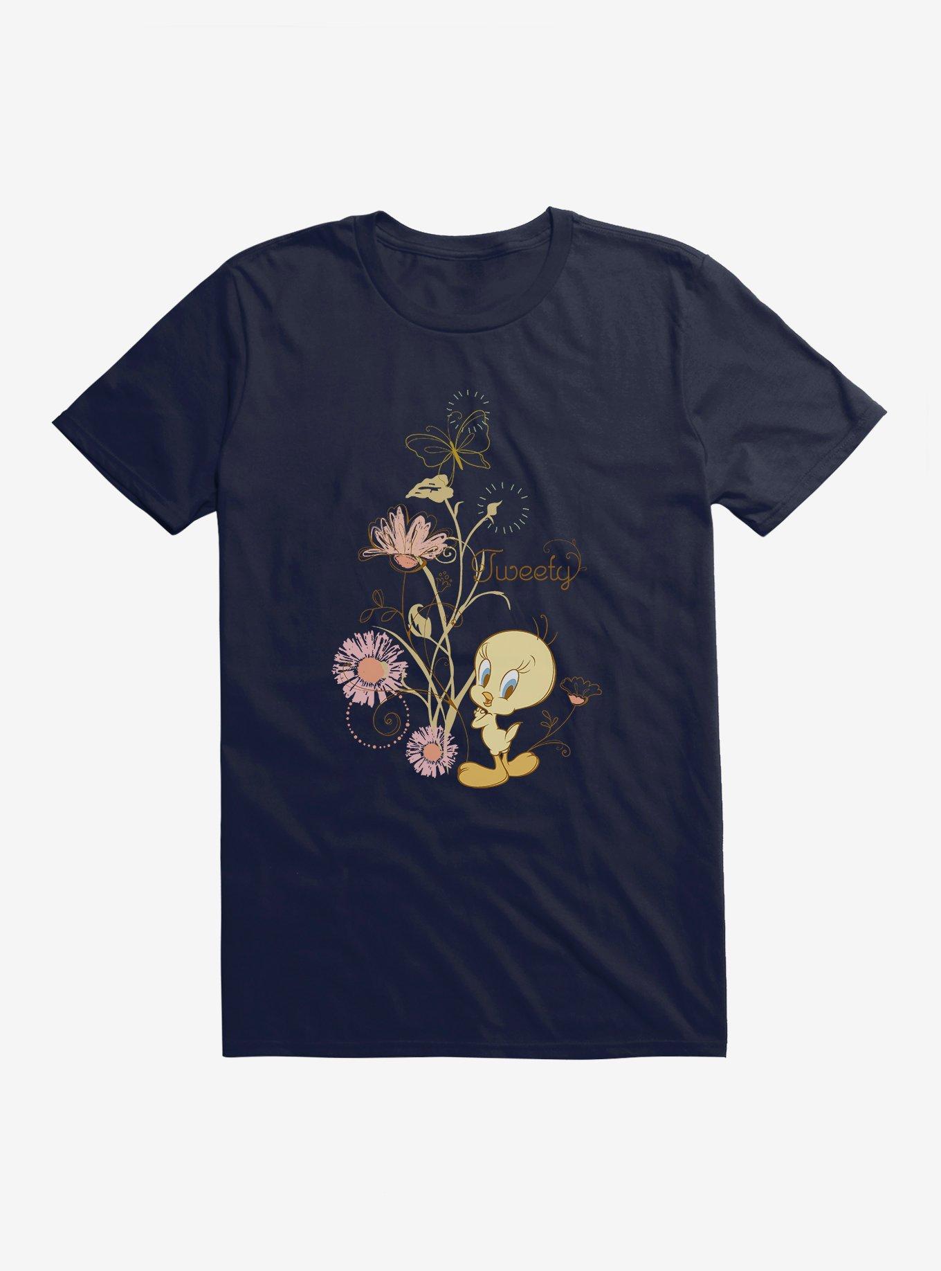 Looney Tunes Tweety Bird Springtime T-Shirt, NAVY, hi-res