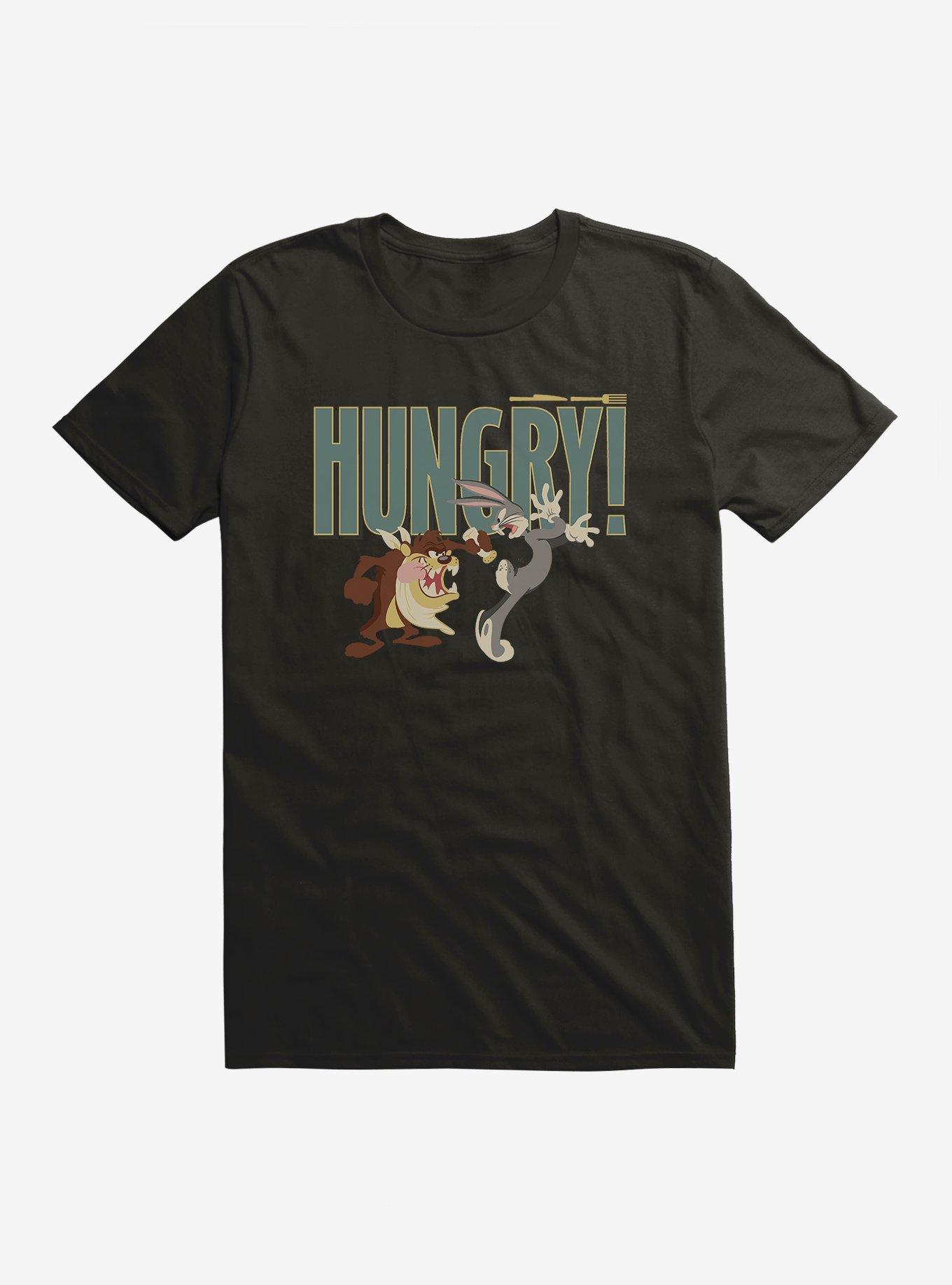 Looney Tunes Hangry Taz T-Shirt, BLACK, hi-res
