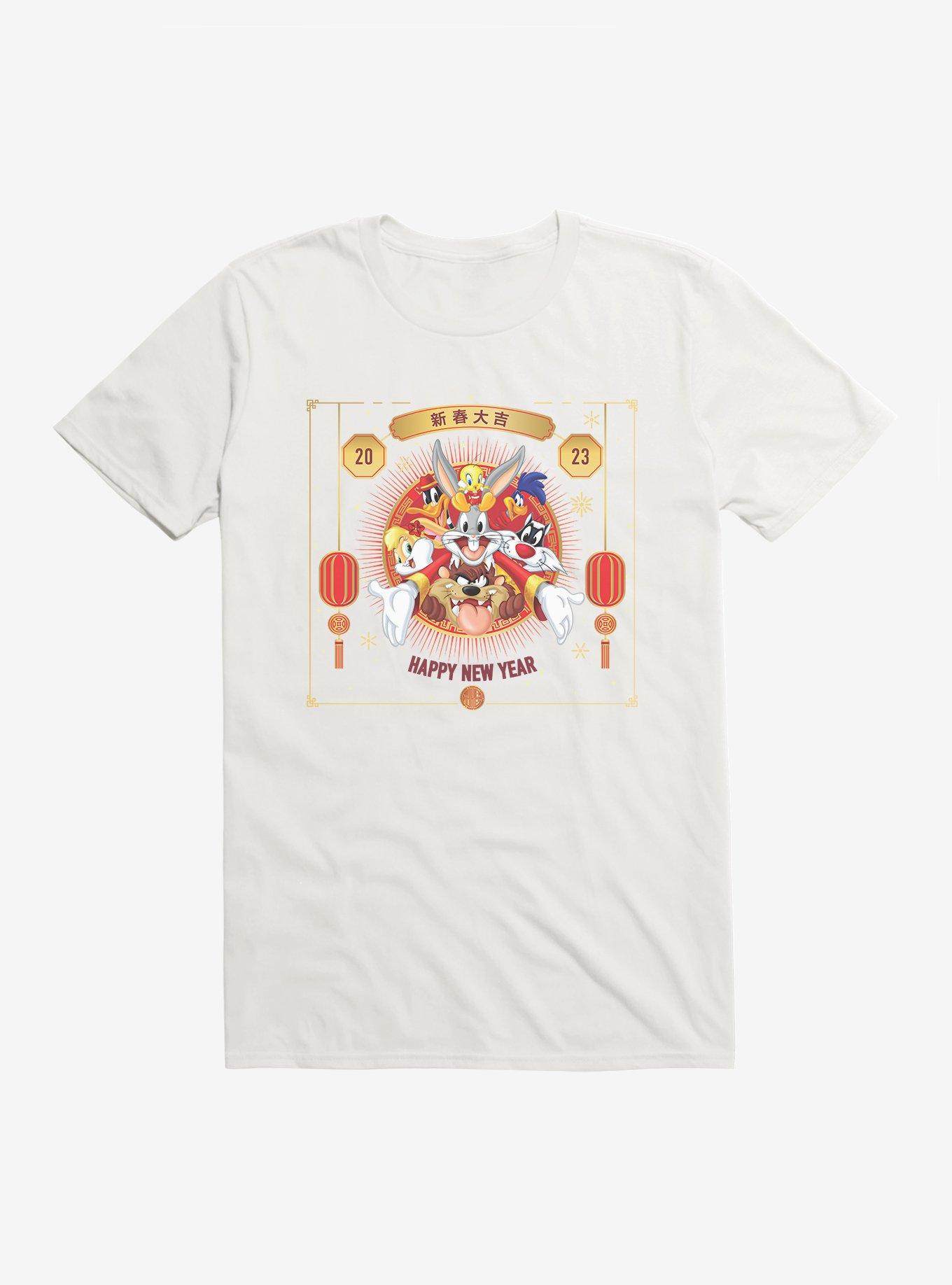 Looney Tunes Happy New Year T-Shirt