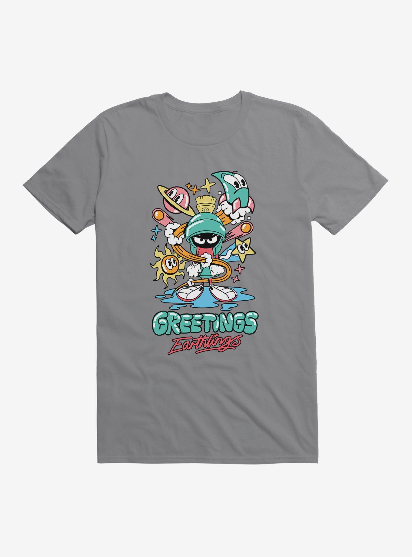 Looney Tunes Martian Greetings Earthlings T-Shirt, , hi-res