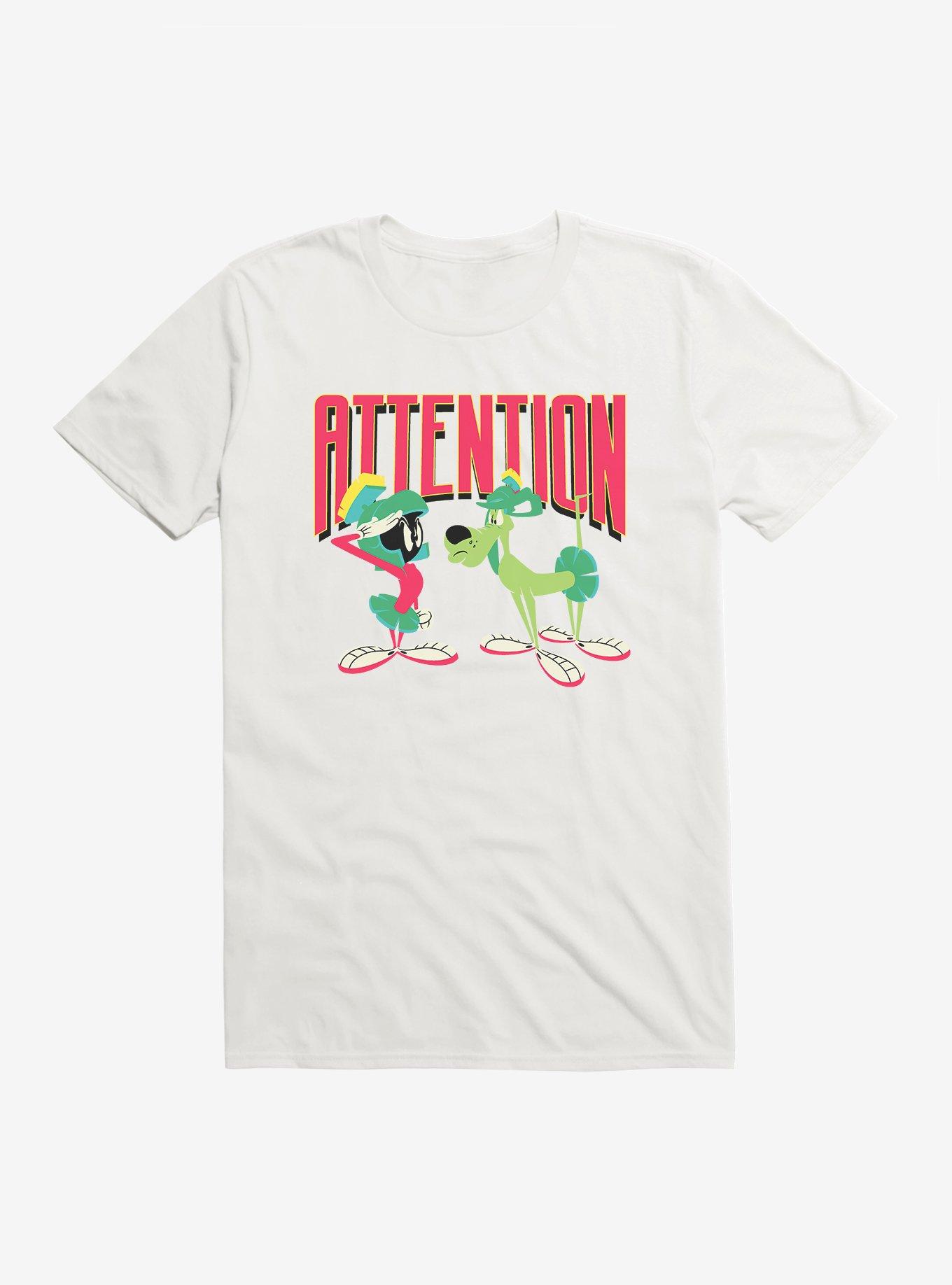 Looney Tunes Marvin The Martian And K-9 T-Shirt, WHITE, hi-res