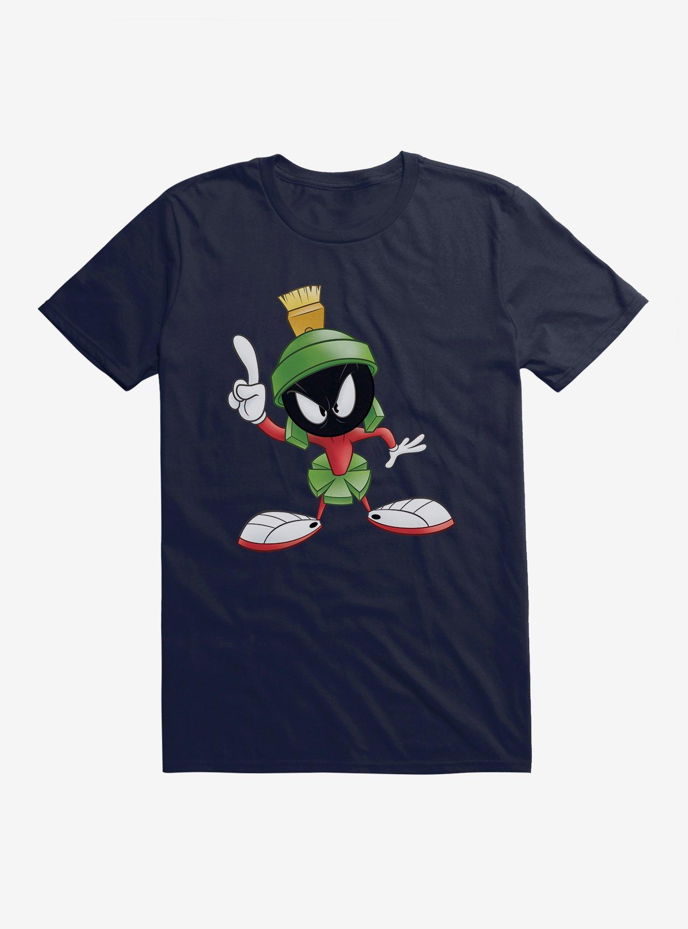 Looney Tunes Marvin The Martian T-Shirt, NAVY, hi-res