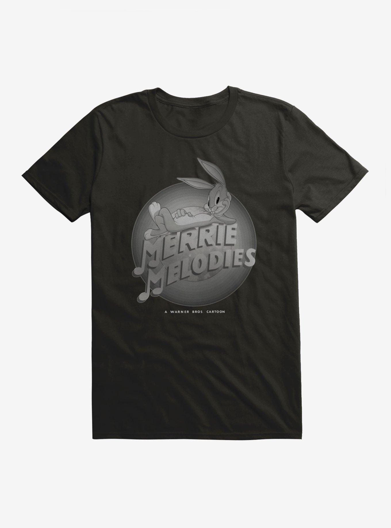 Looney Tunes Merrie Melodies Bugs Bunny Script T-Shirt, , hi-res