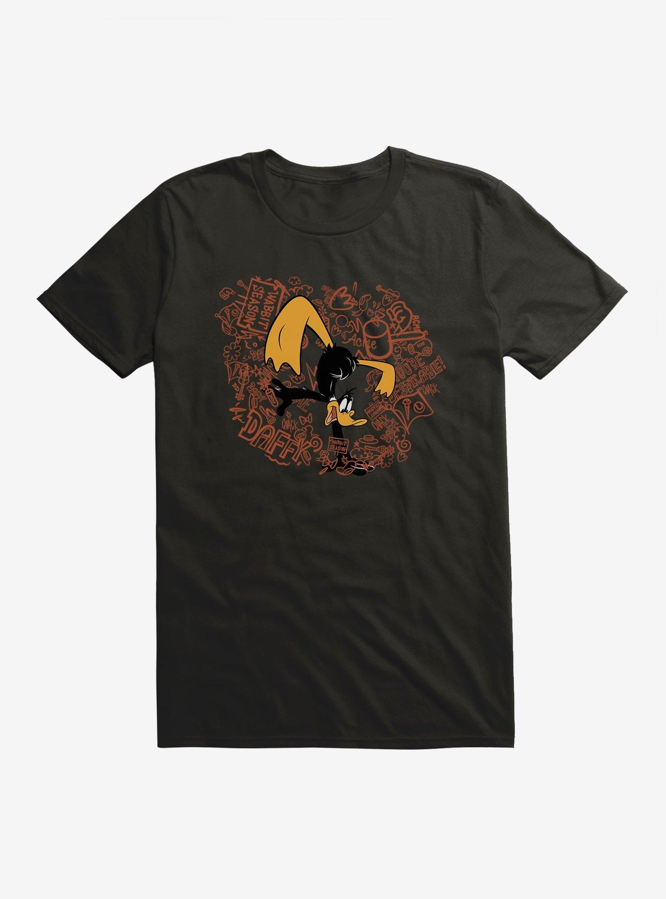 Looney Tunes Daffy Duck Acme T-Shirt, BLACK, hi-res