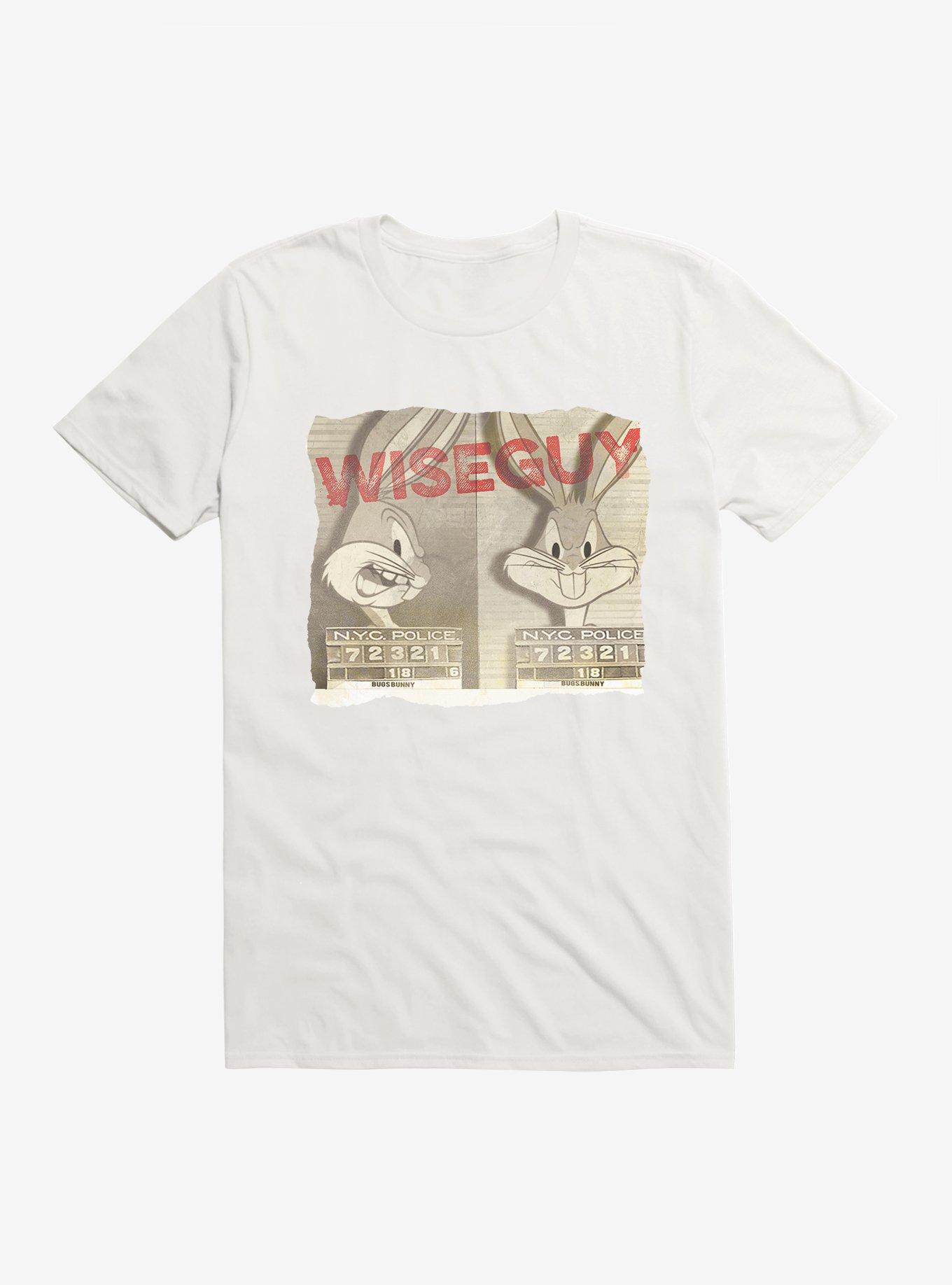 Looney Tunes Retro Bugs Bunny Wise Guy T-Shirt, WHITE, hi-res