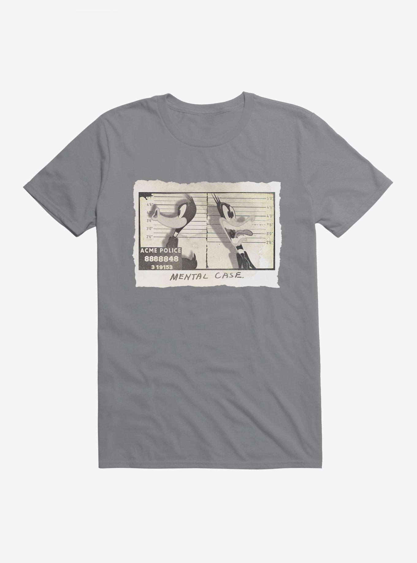 Looney Tunes Retro Daffy Duck Mental Case T-Shirt, , hi-res