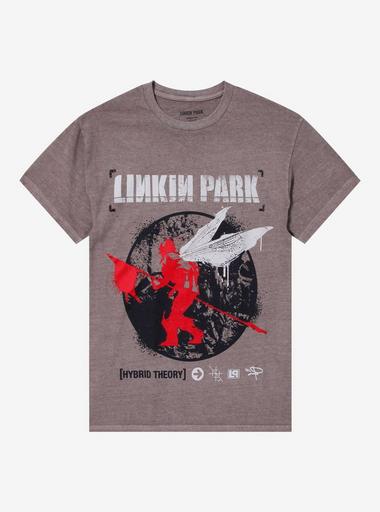 Merchandising Musique Sweat Linkin Park Hybrid Theory - Capuche Beige Red Flag 80% Coton Vêtement Fan Metal