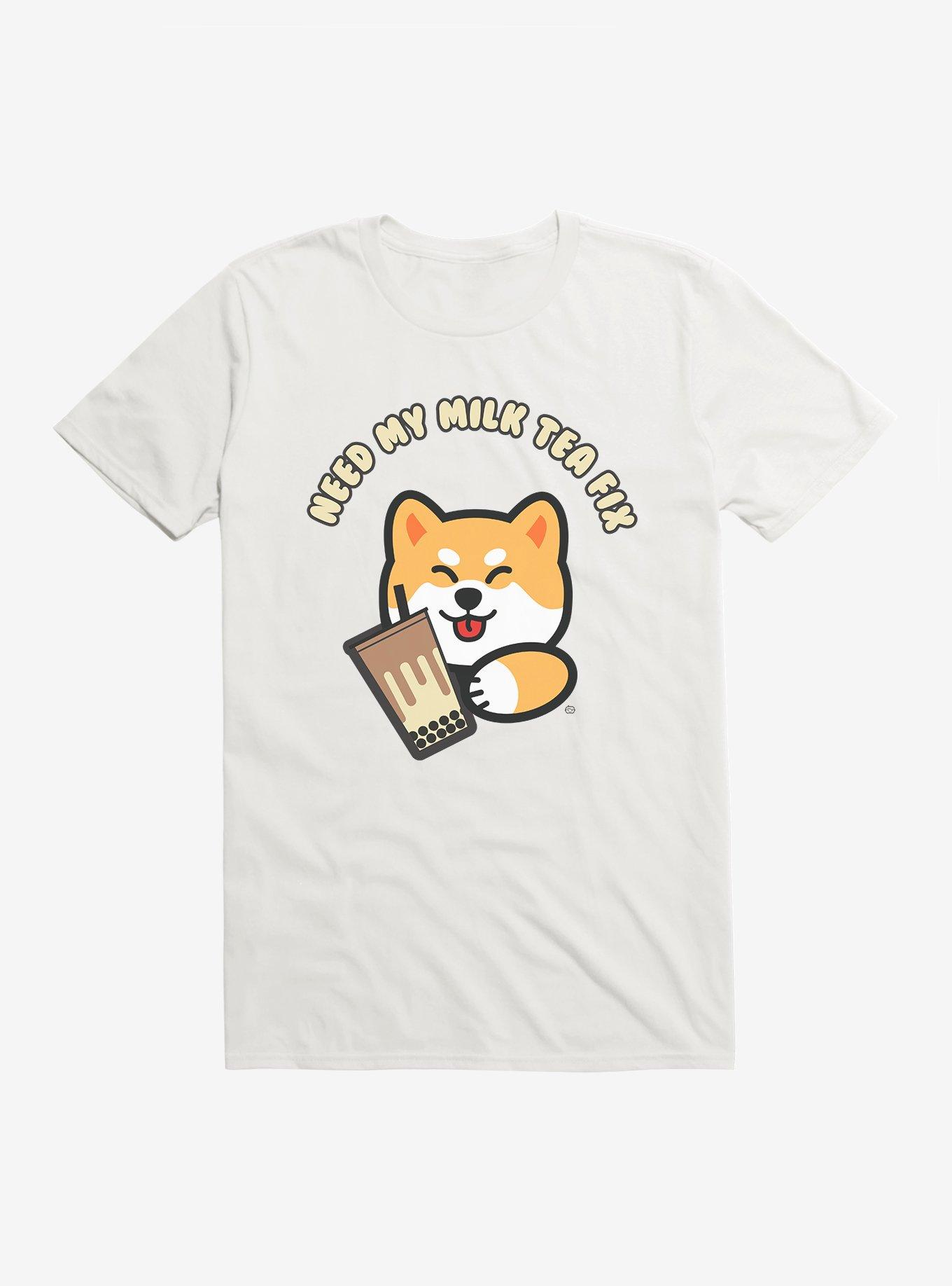Shiba Boba Deluxe T-Shirt, , hi-res