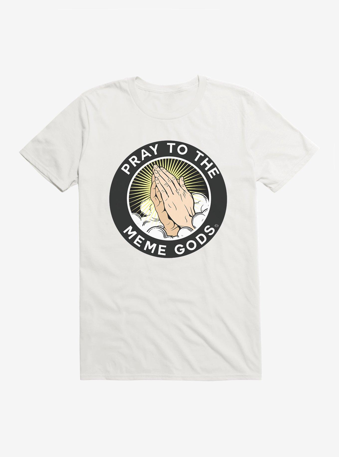 Meme Gods T-Shirt, WHITE, hi-res