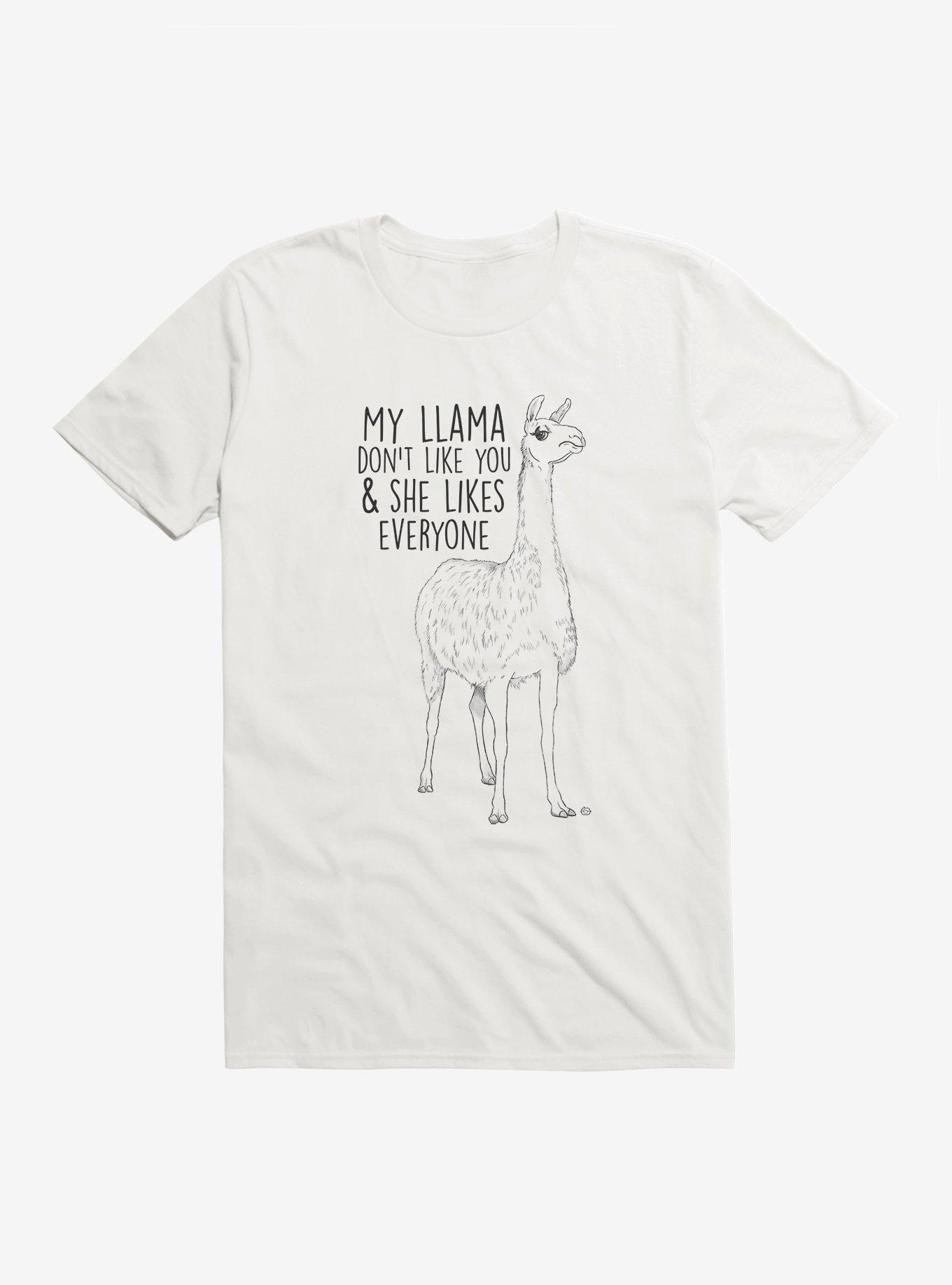 Llama Don't Like T-Shirt