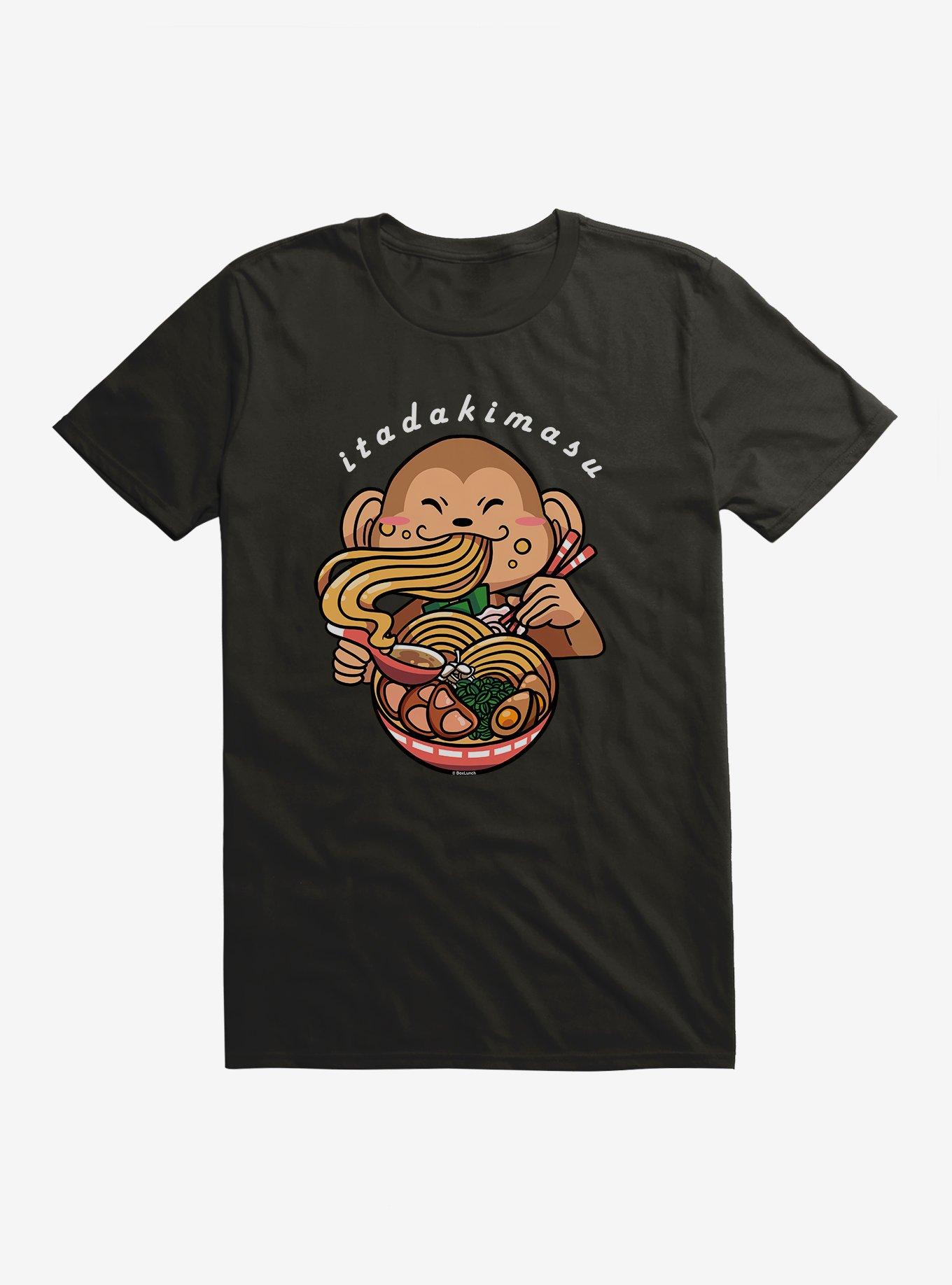 Fun With Food Ramen Monkey T-Shirt - BoxLunch Exclusive, , hi-res