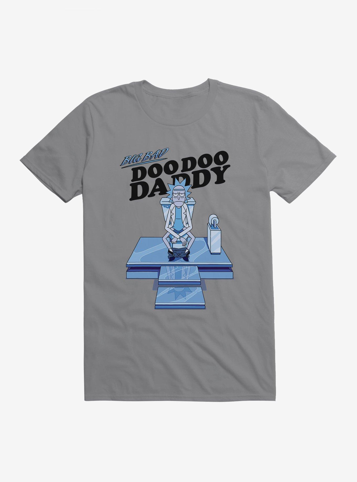 Rick And Morty Doo Doo Daddy T-Shirt, STORM GREY, hi-res
