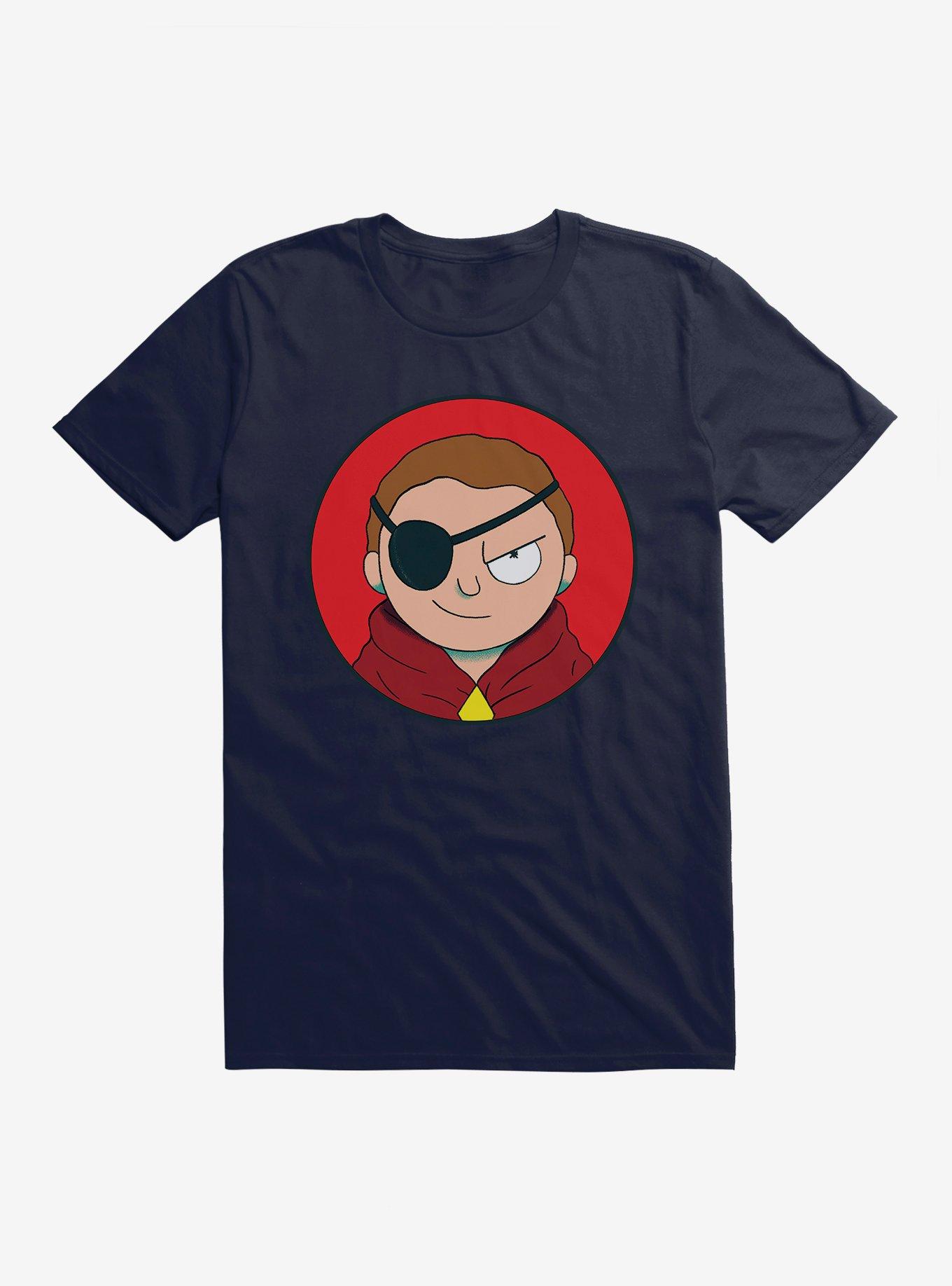 Rick And Morty Eyepatch Morty T-Shirt