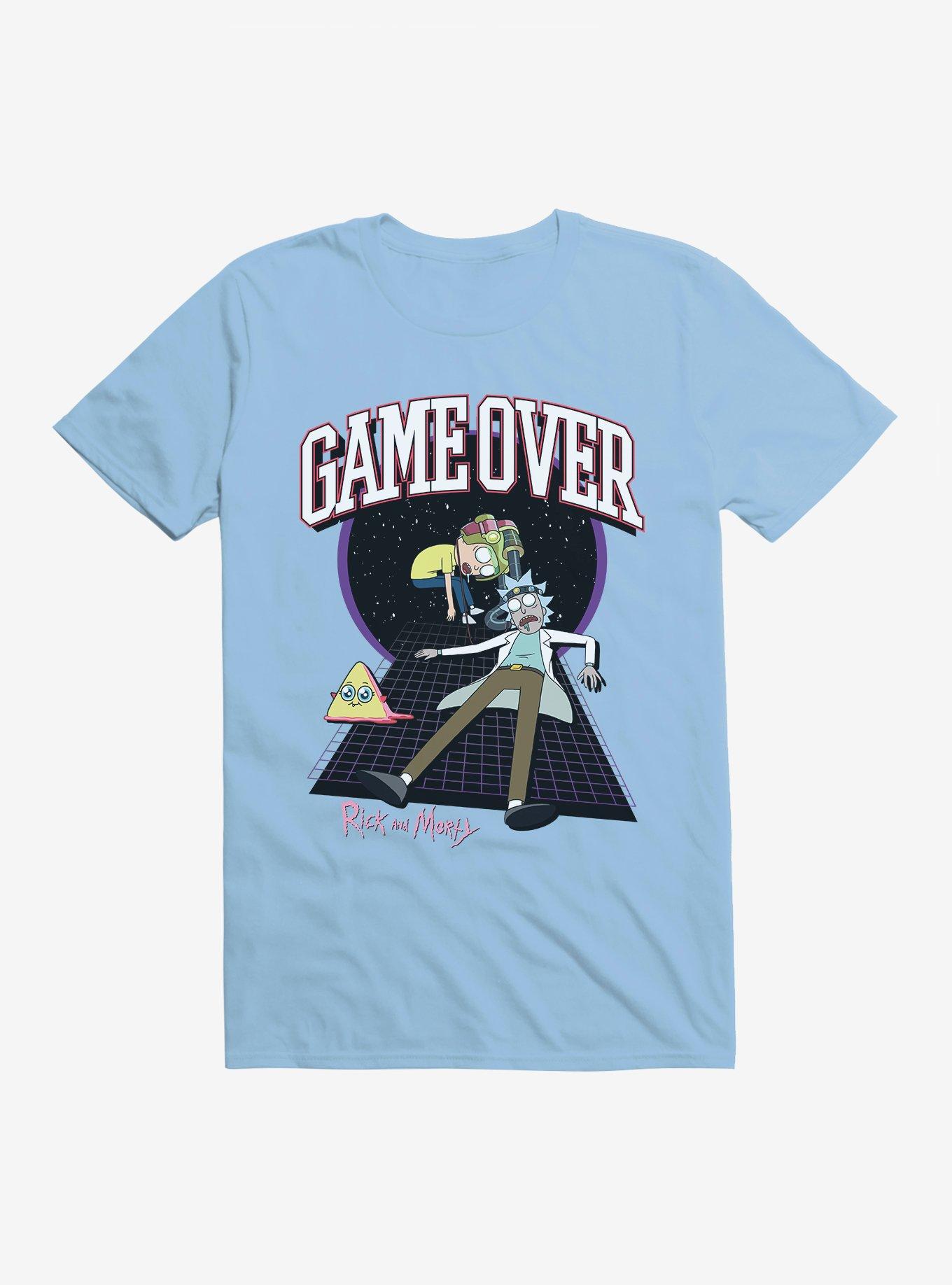 Rick And Morty Game Over Mr. Frundles T-Shirt, , hi-res
